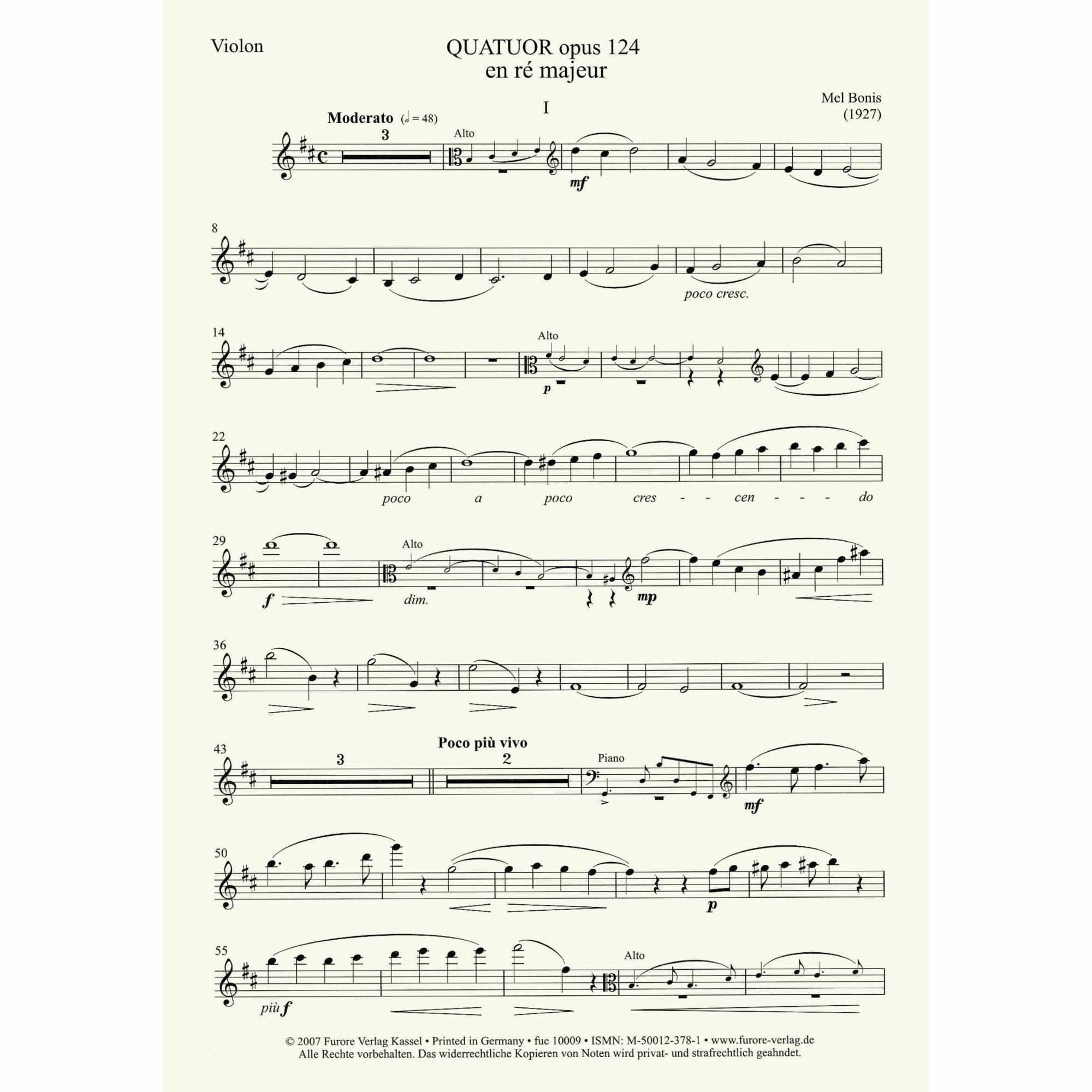 Sample: Violin Part