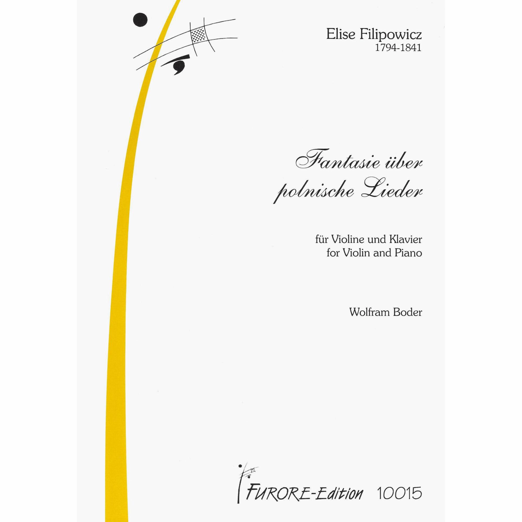 Filipowicz -- Fantasia on Polish Airs for Violin and Piano