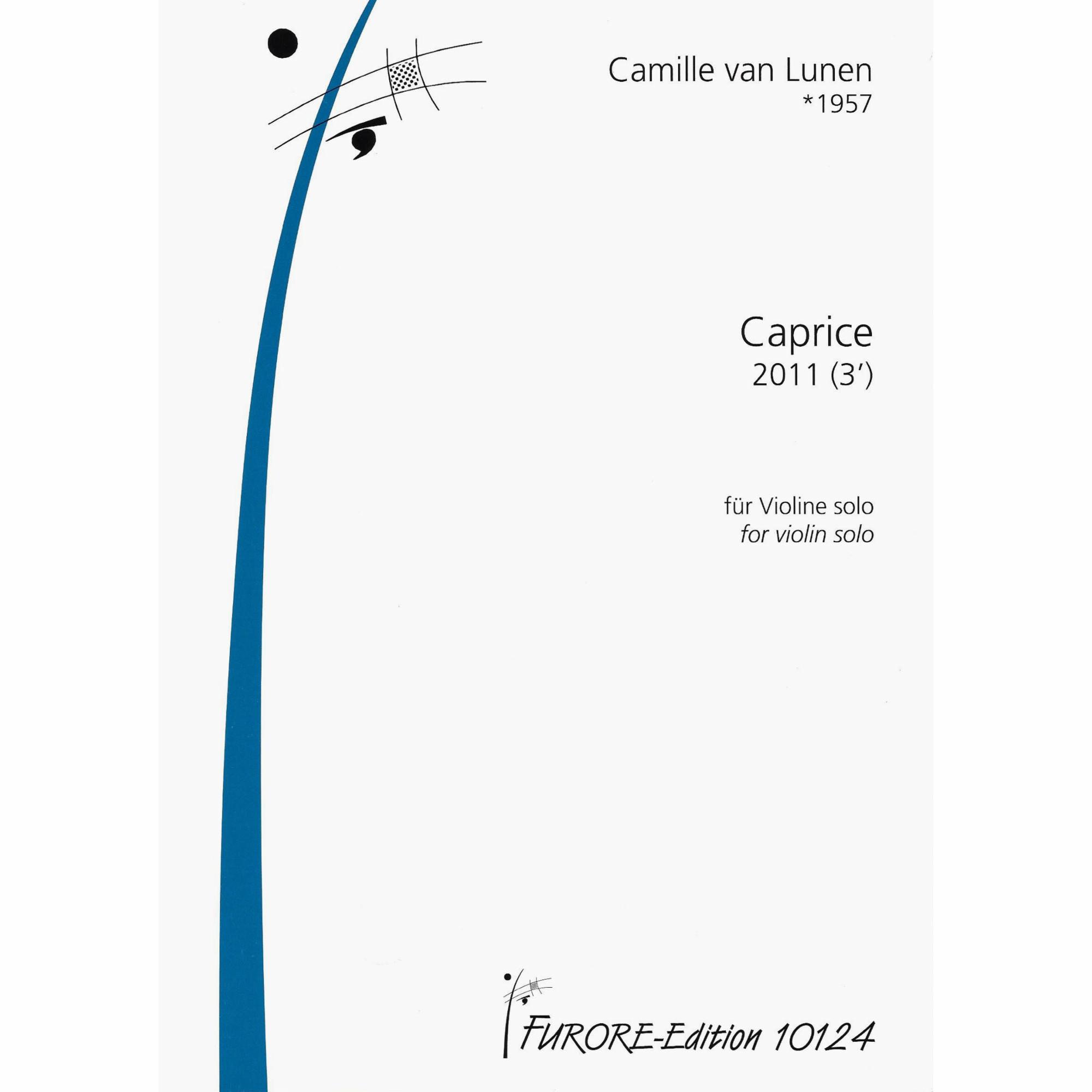 Lunen -- Caprice for Solo Violin