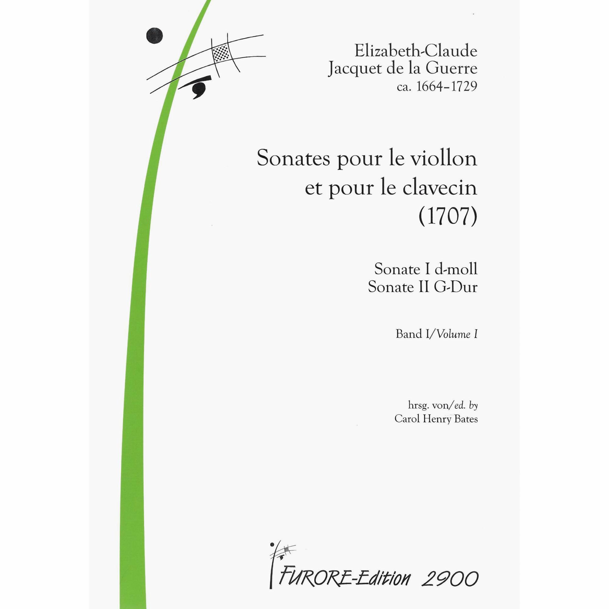 Jacquet de La Guerre -- Sonatas, Vols. 1-3 for Violin and Basso Continuo