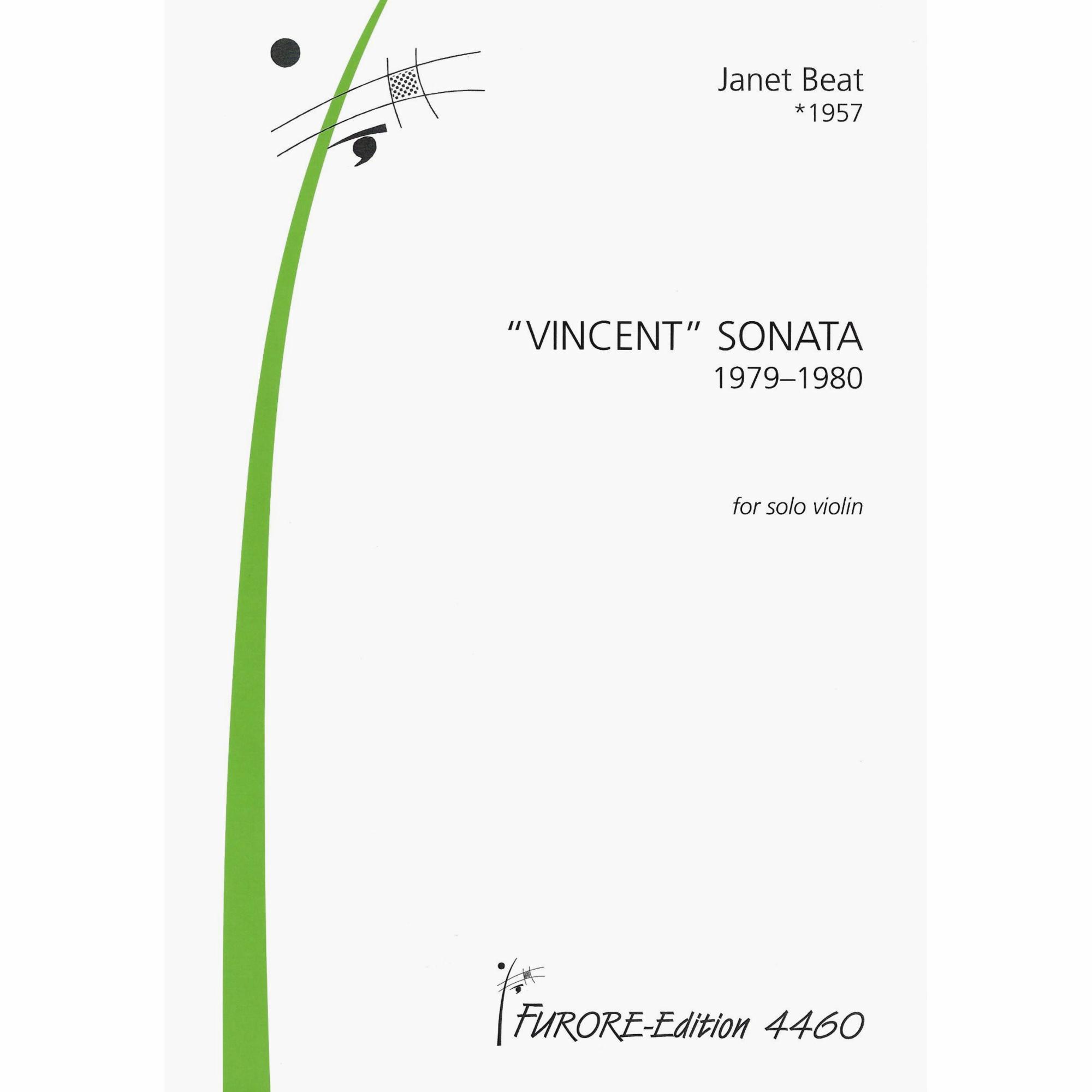 Beat -- Vincent Sonata for Solo Violin