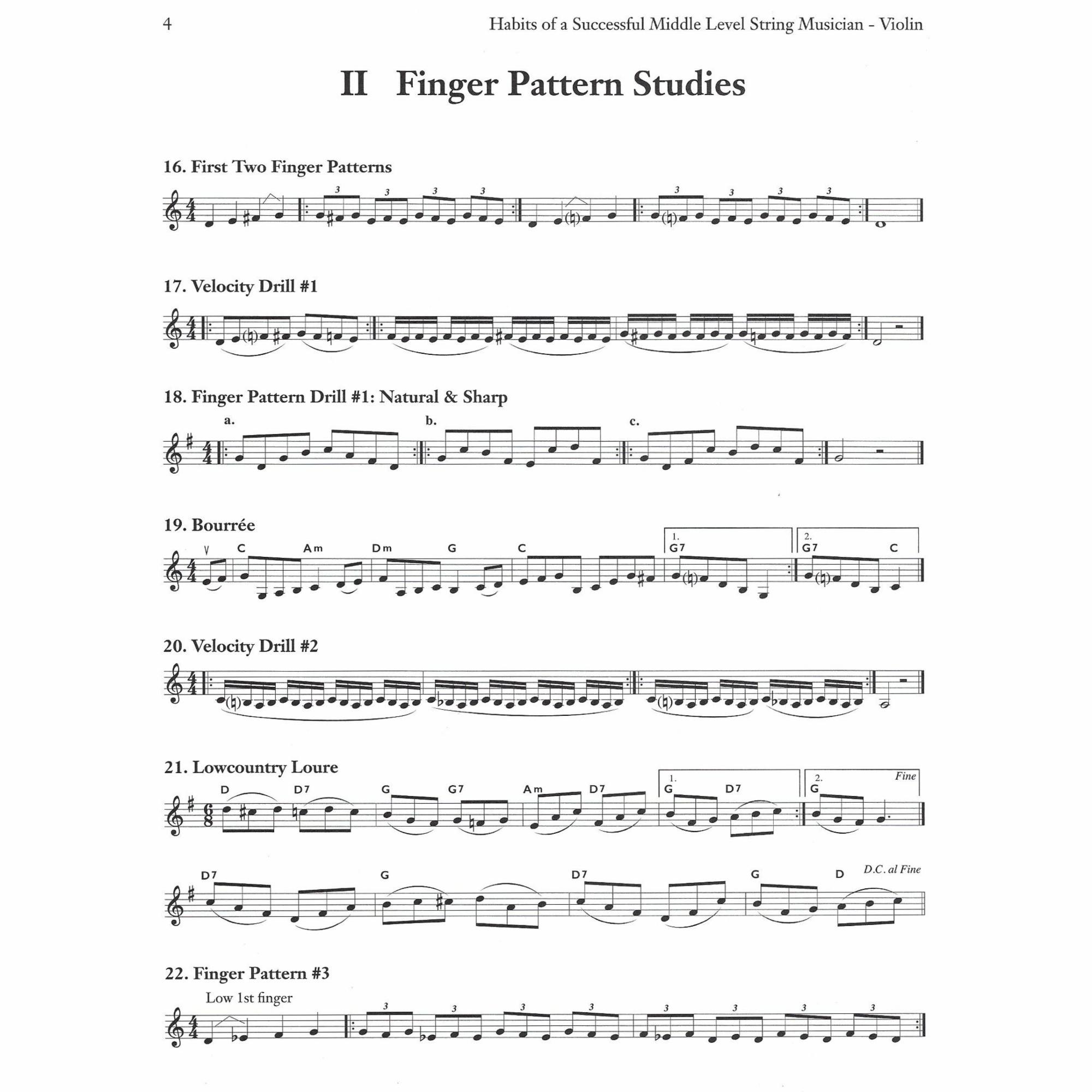 Sample: Violin (Pg. 4)