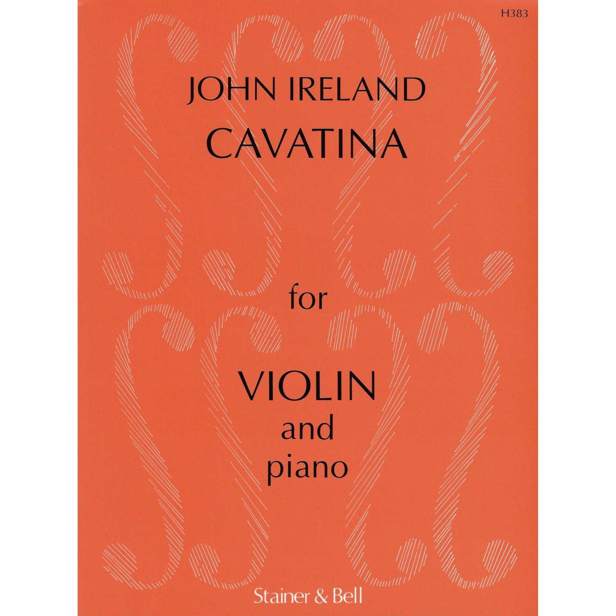 Ireland -- Cavatina for Violin and Piano