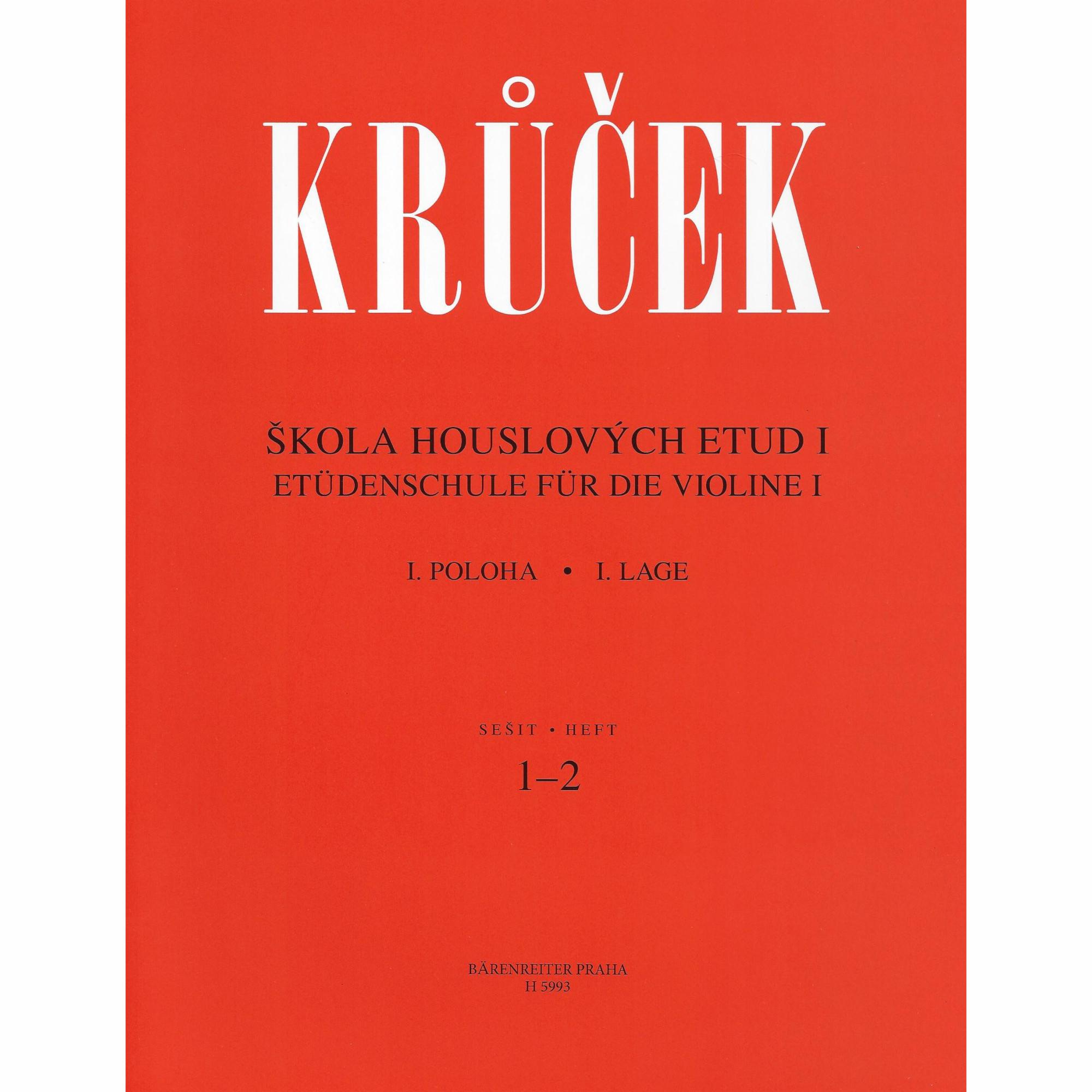 School of Etudes, Books 1-4 for Violin