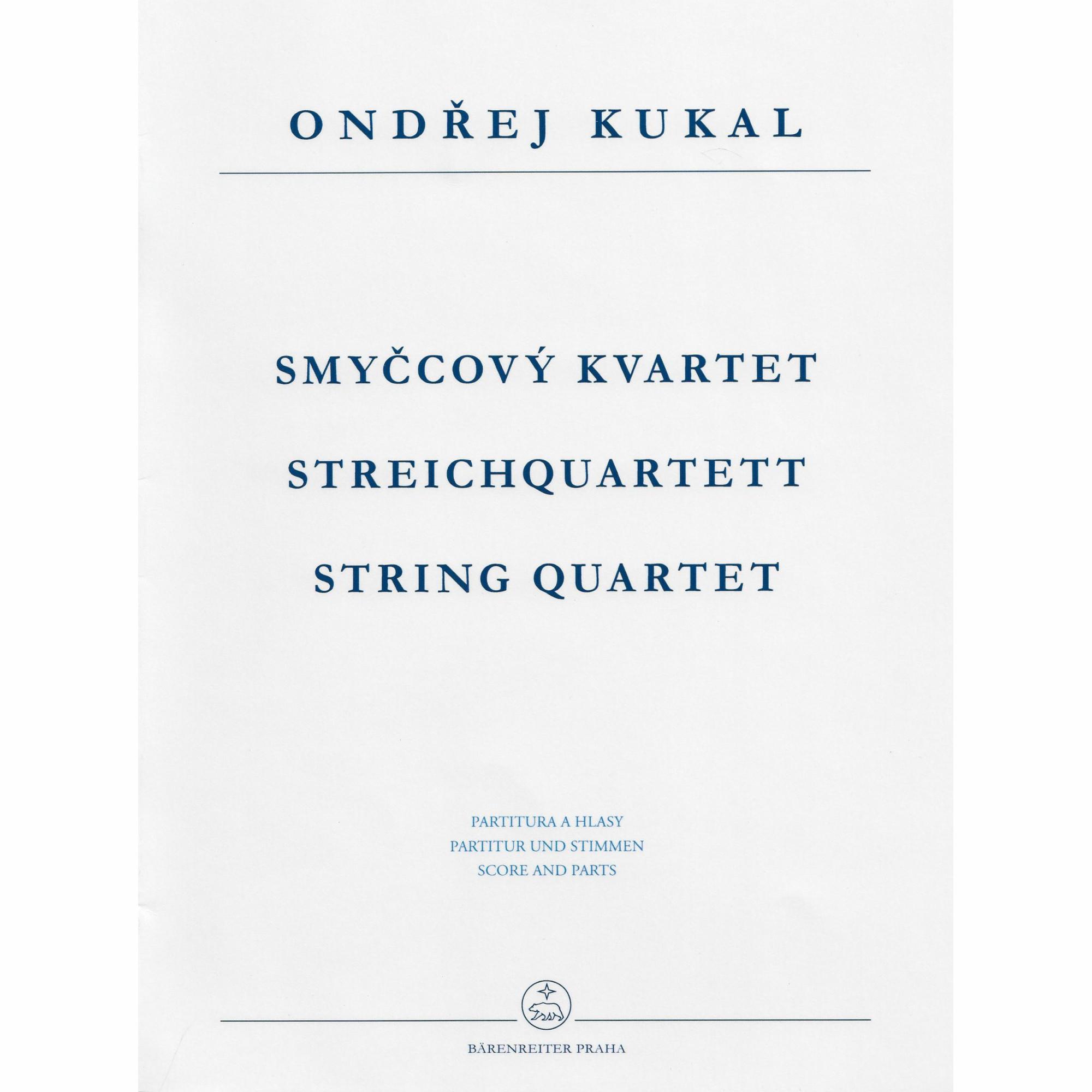 Kukal -- String Quartet, Op. 9