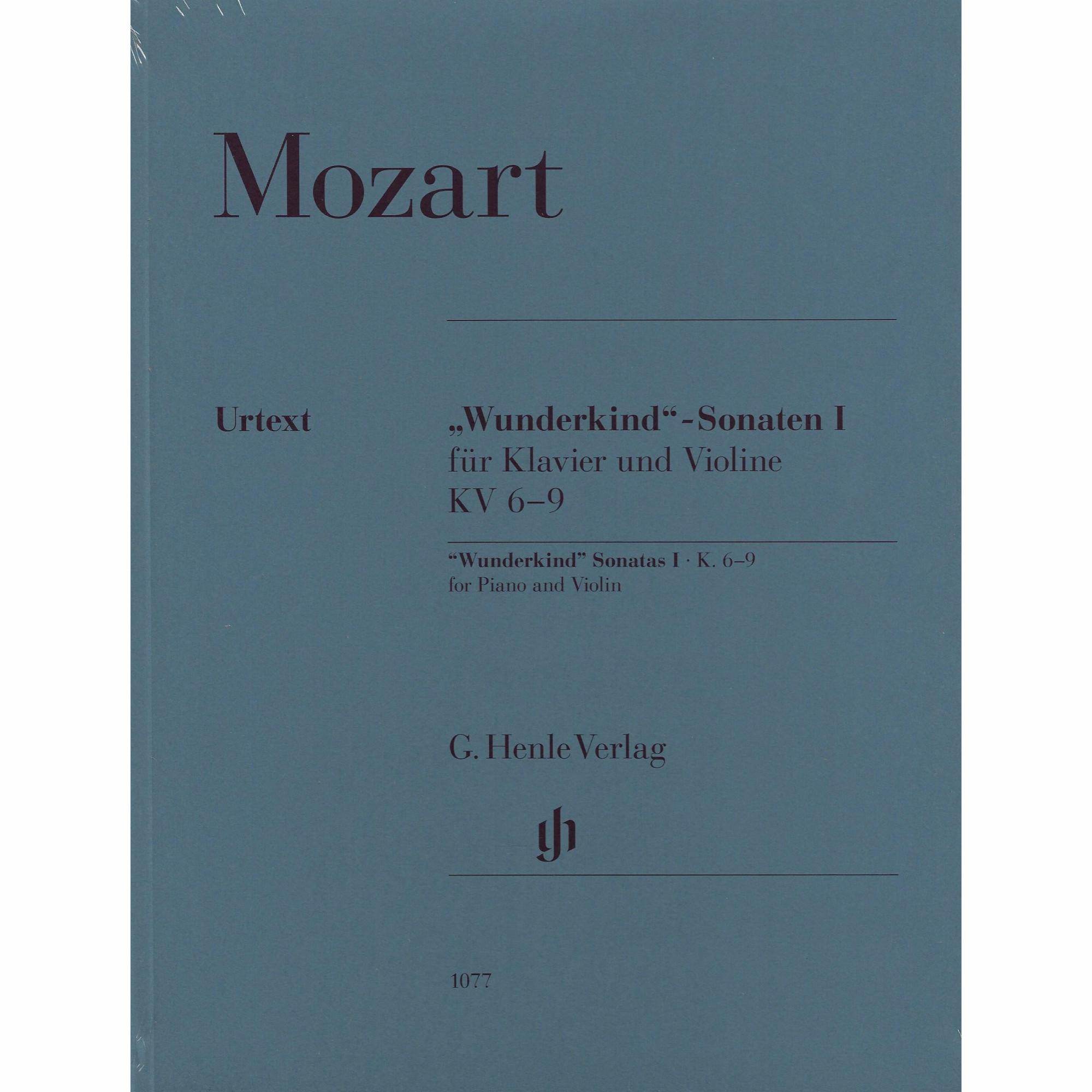 Mozart -- Wunderkind Sonatas for Violin and Piano