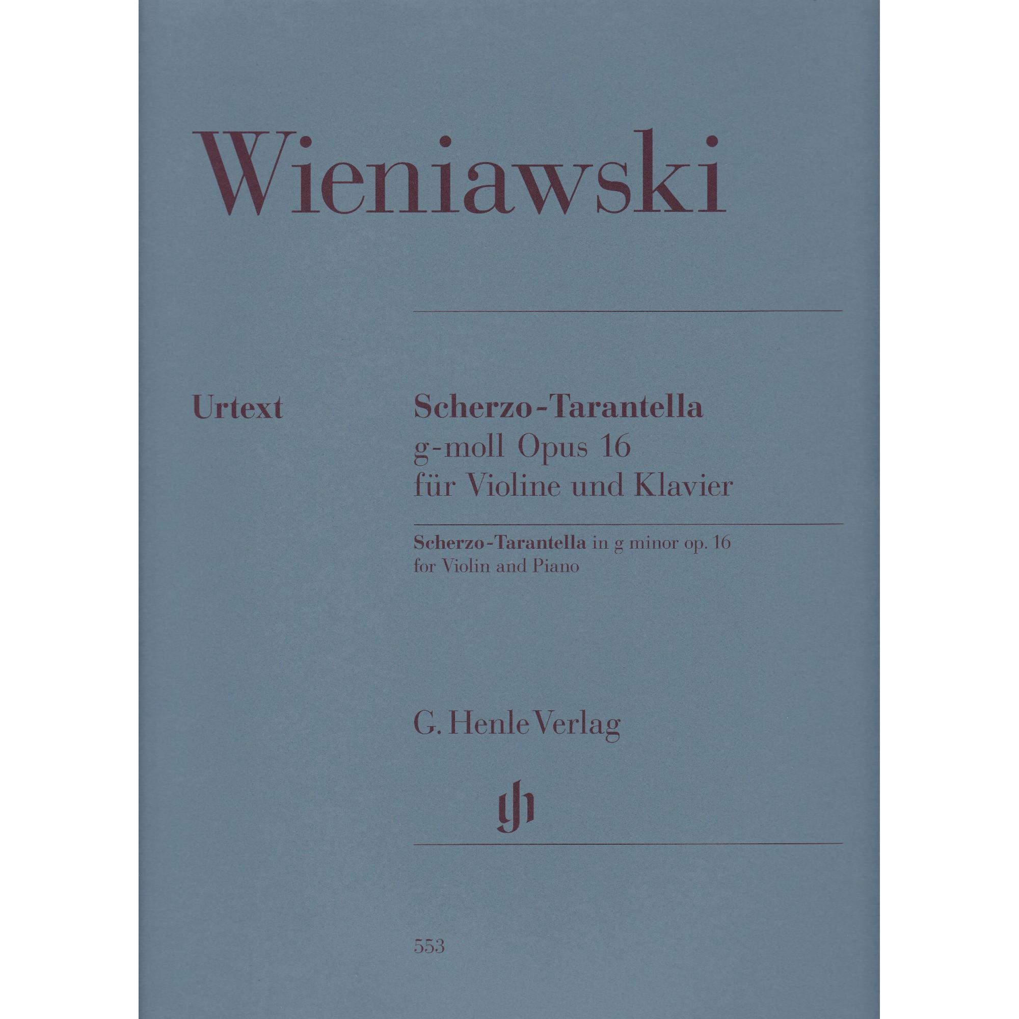 Scherzo-Tarantella in G Minor, Op. 16