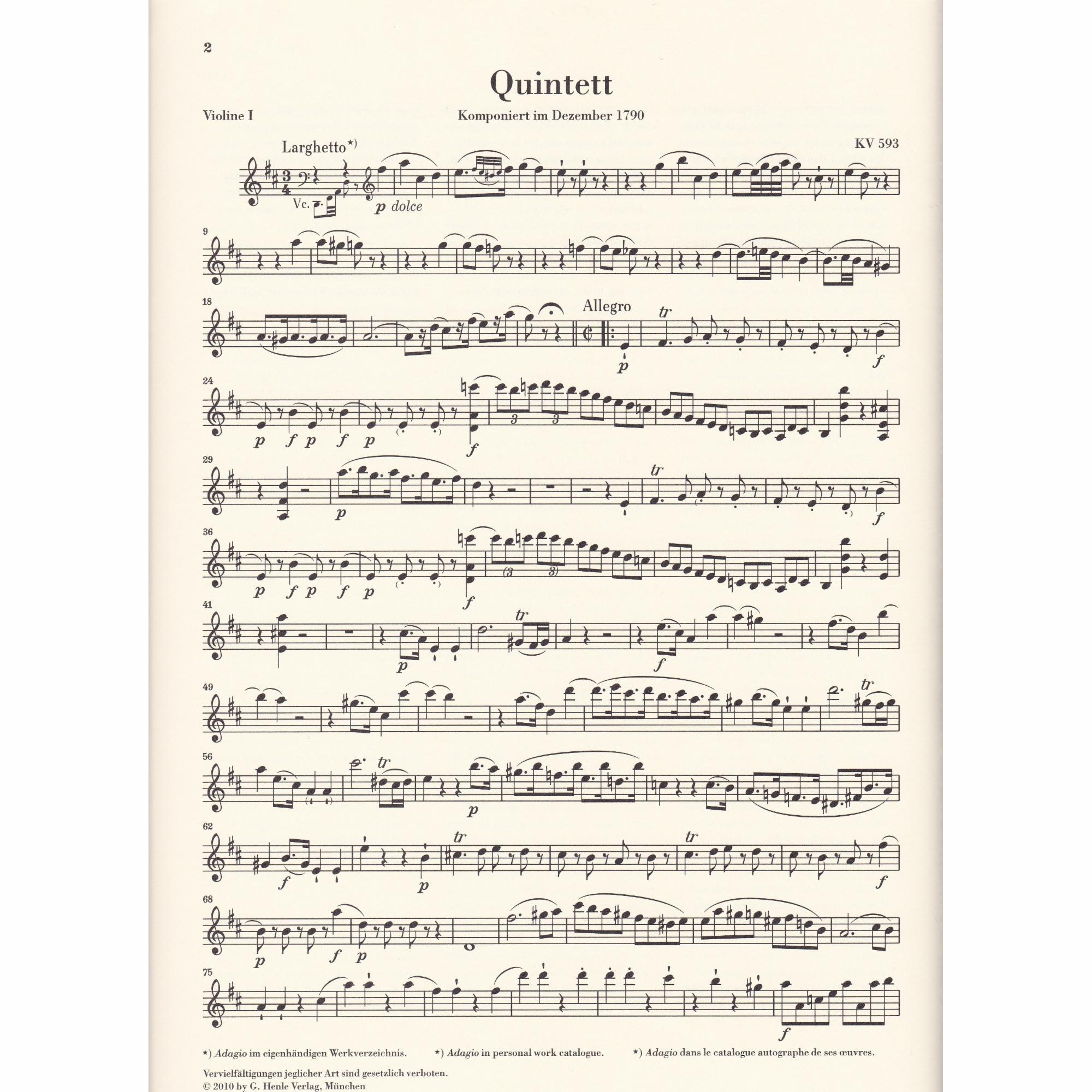 String Quintets, Vol. III