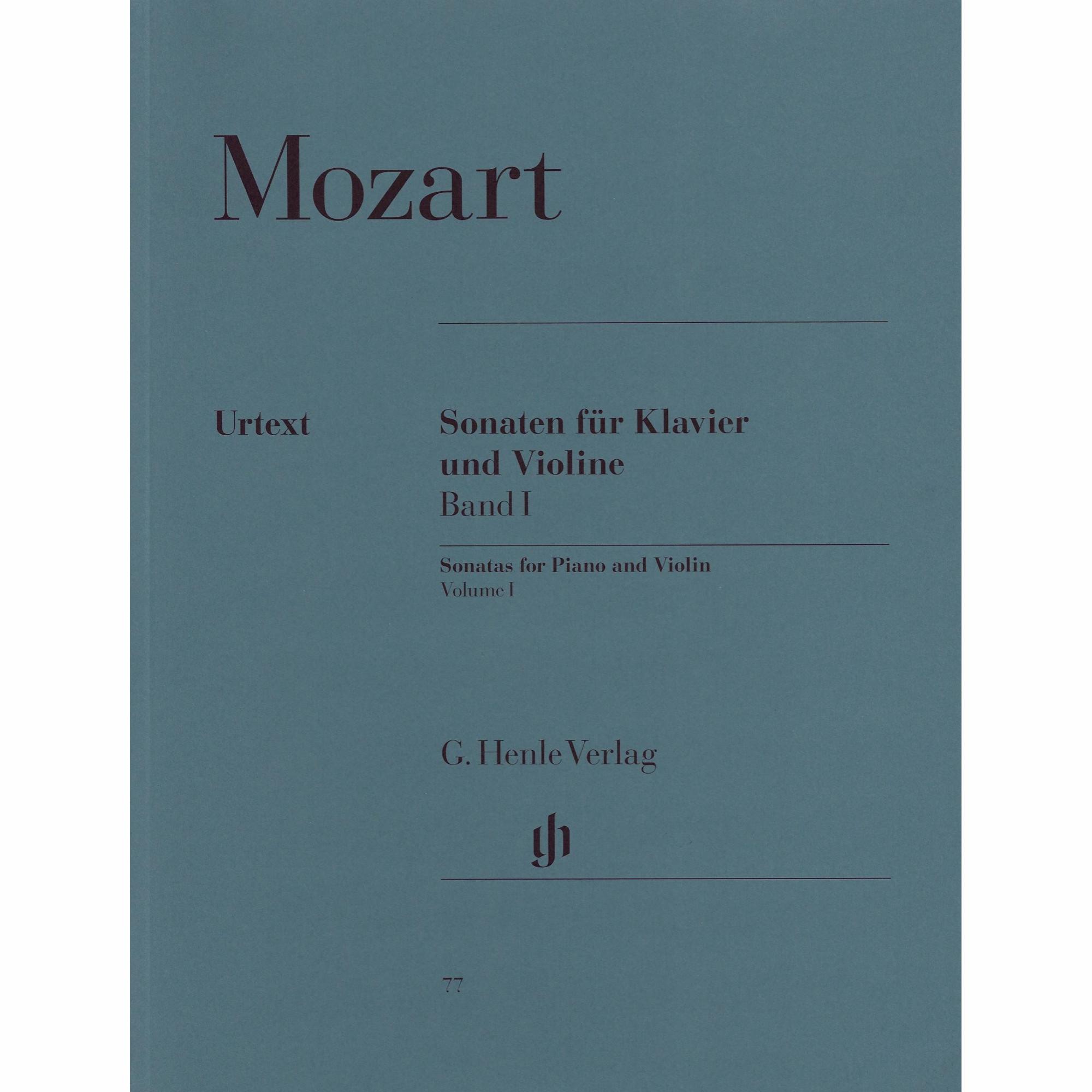 Mozart -- Sonatas for Violin and Piano