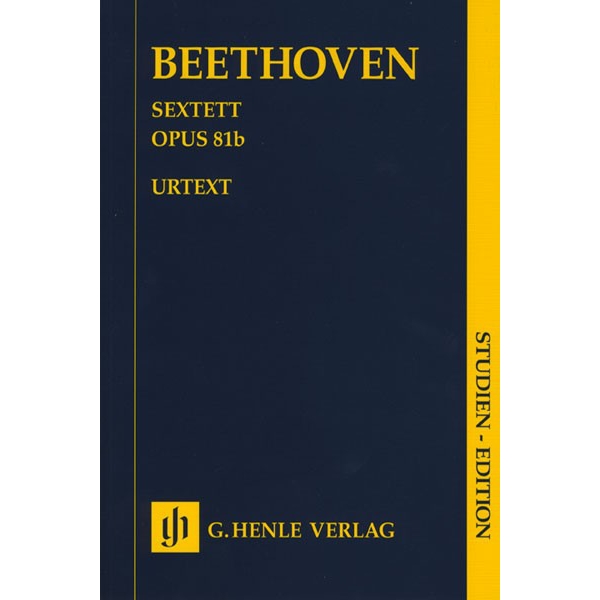 Sextett, Op. 81b for Two Horns, Two Violins, Viola, and Cello