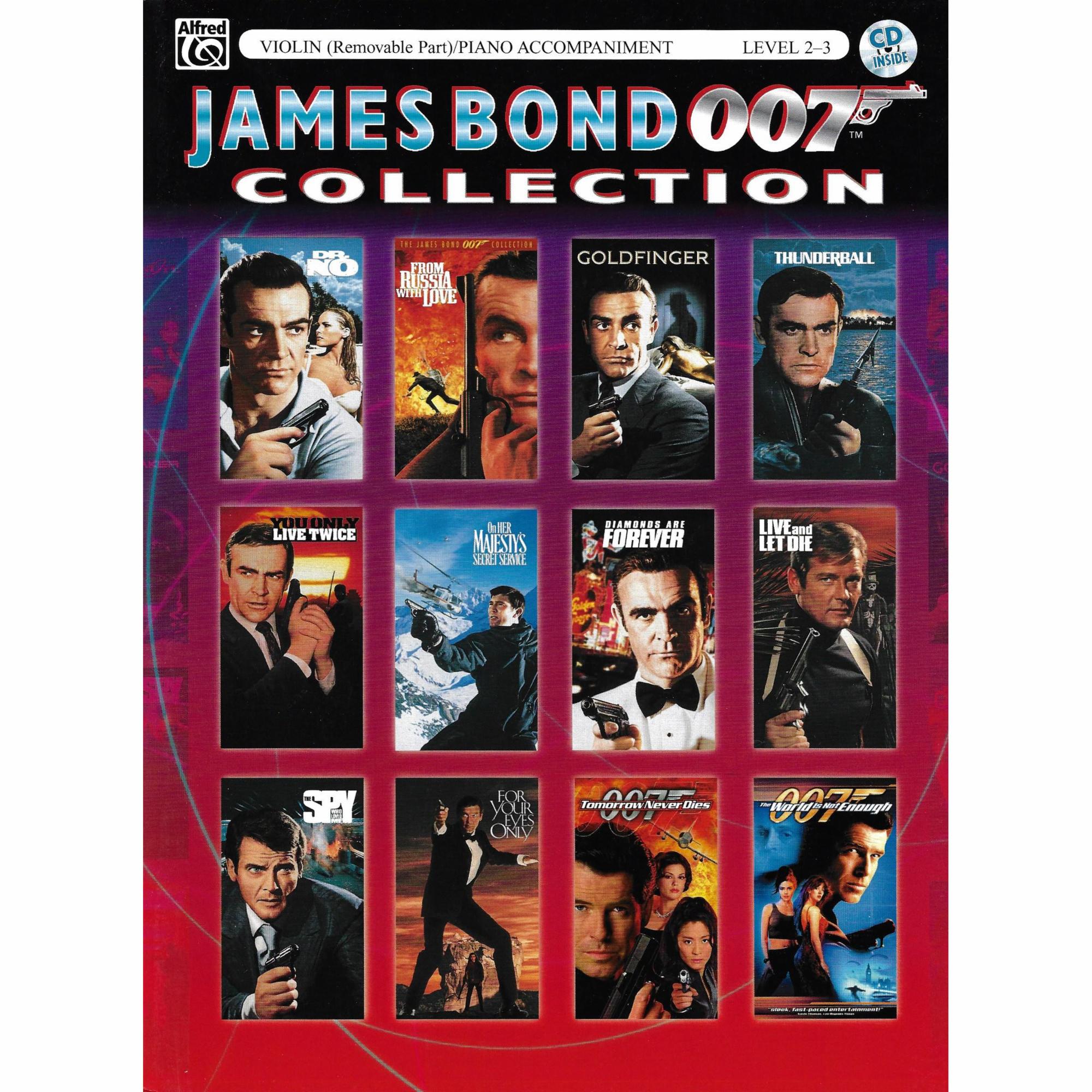 James Bond Collection for Violin, Viola, or Cello and Piano