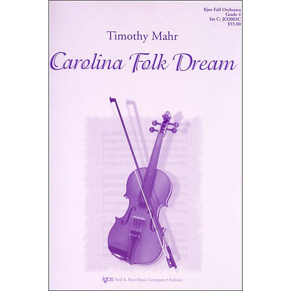 Carolina Folk Dream for Full Orchestra (Grade 4)