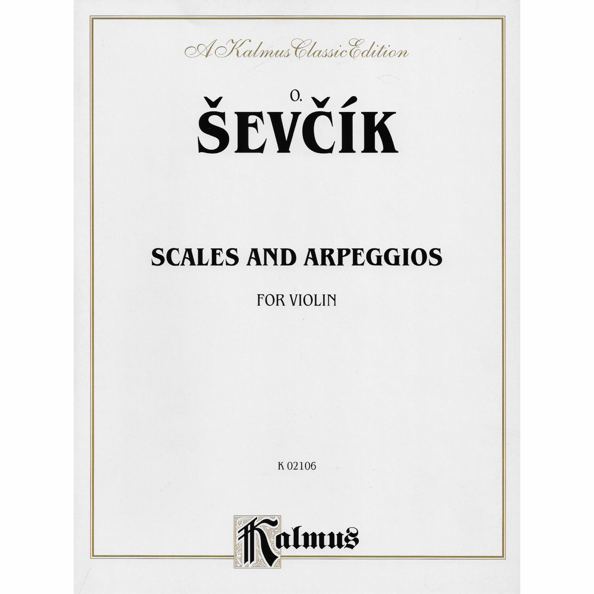 Sevcik -- Scales and Arpeggios for Violin