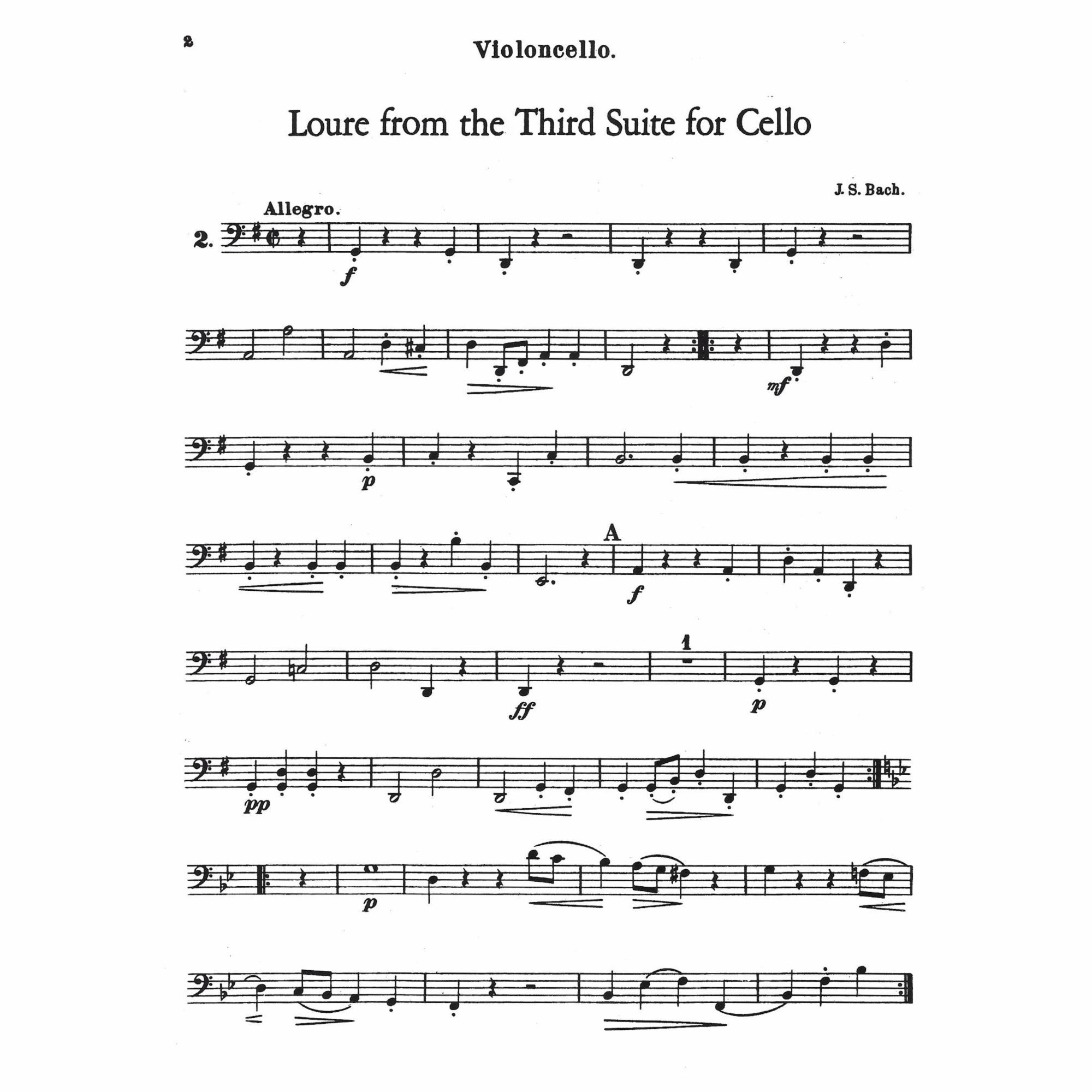 Sample: Vol. 2, Cello (Pg. 2)