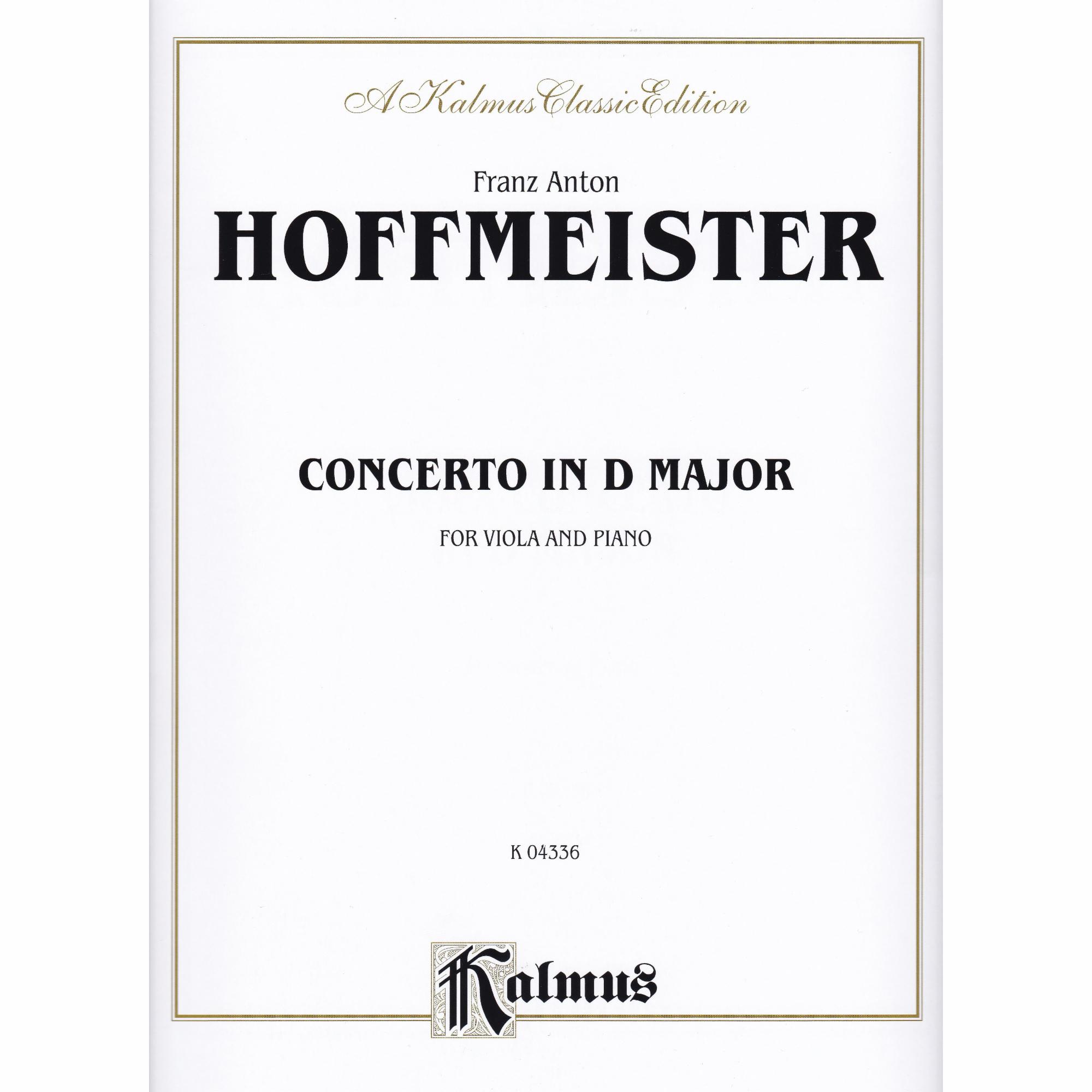 Viola Concerto in D Major