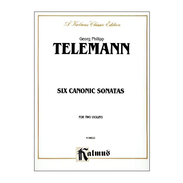 Six Canonic Sonatas for Two Violins