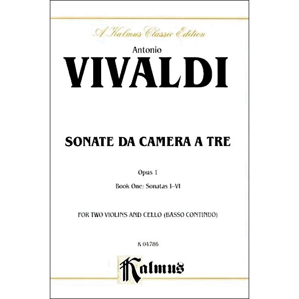 Sonata da Camera a Tre, Op.1 (2 Violins/Cello)