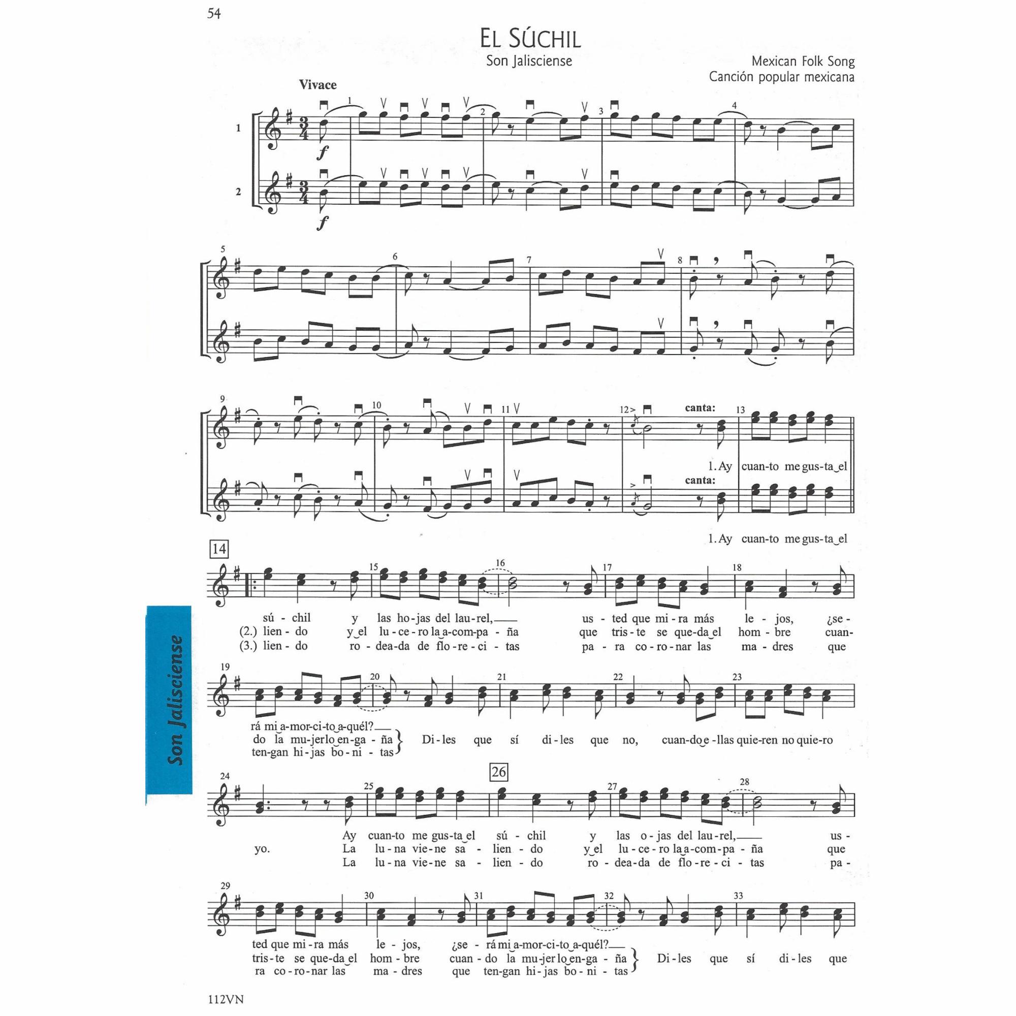 Sample: Violin (Pg. 54)