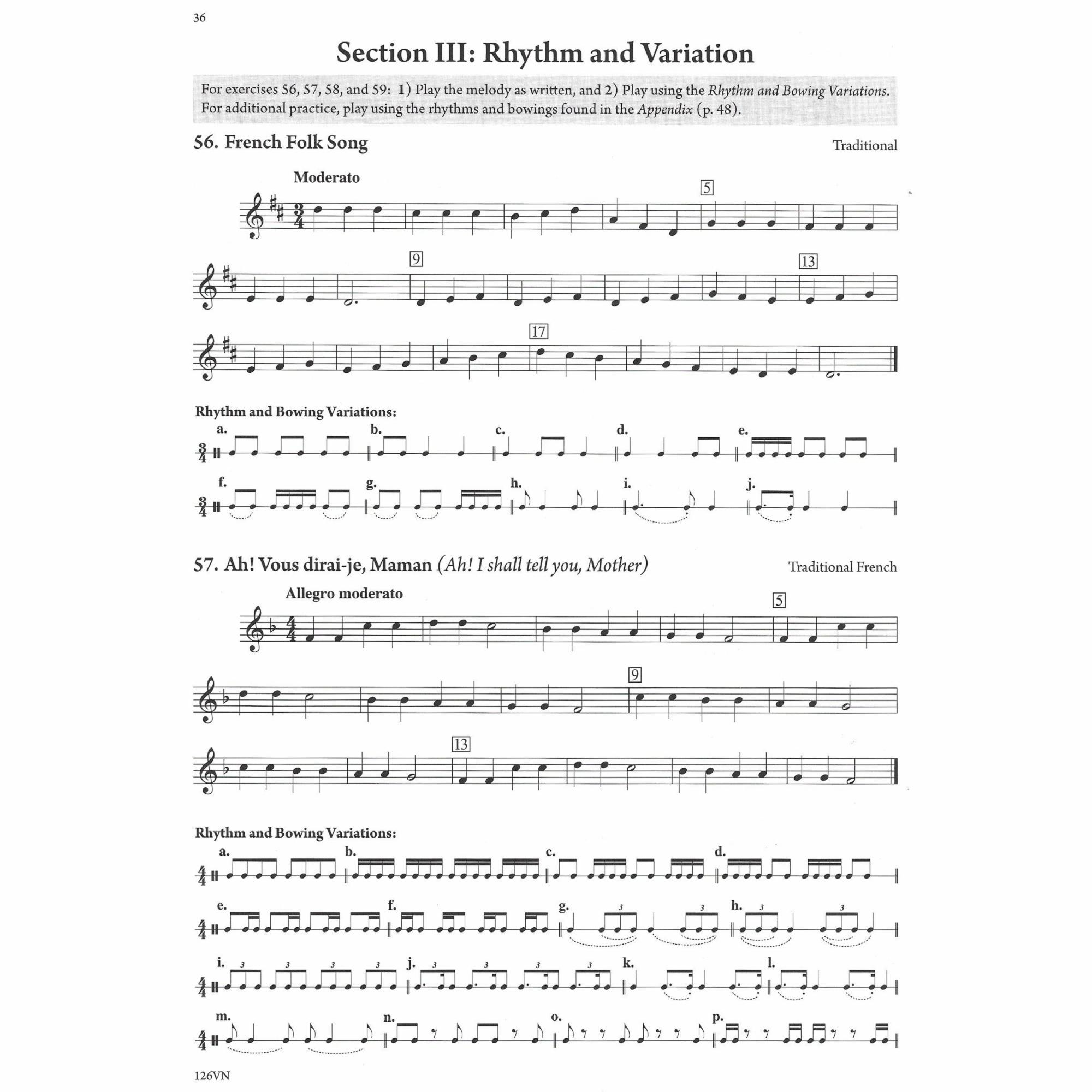 Sample: Violin (Pg. 36)