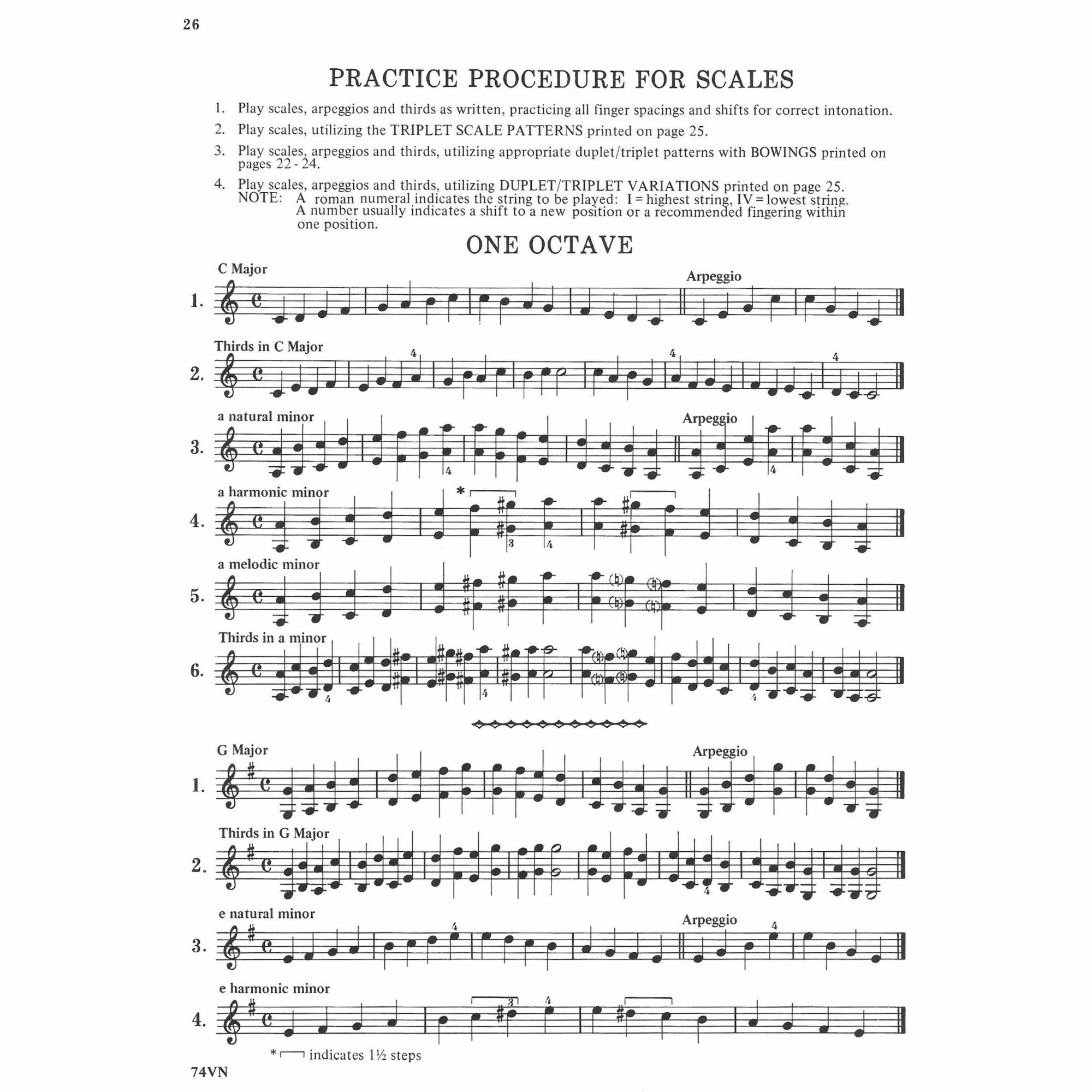 Sample: Violin (Pg. 26)
