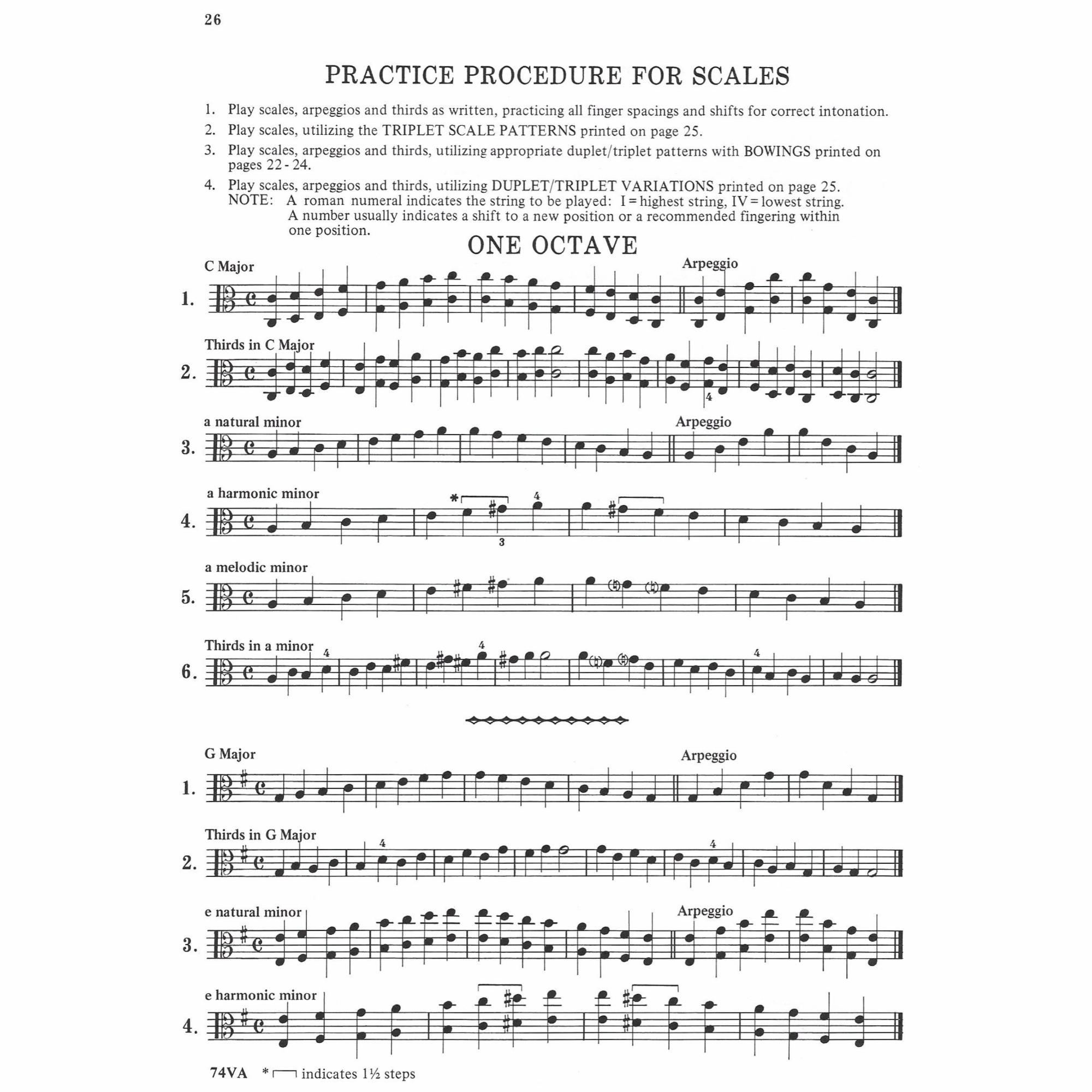 Sample: Viola (Pg. 26) 