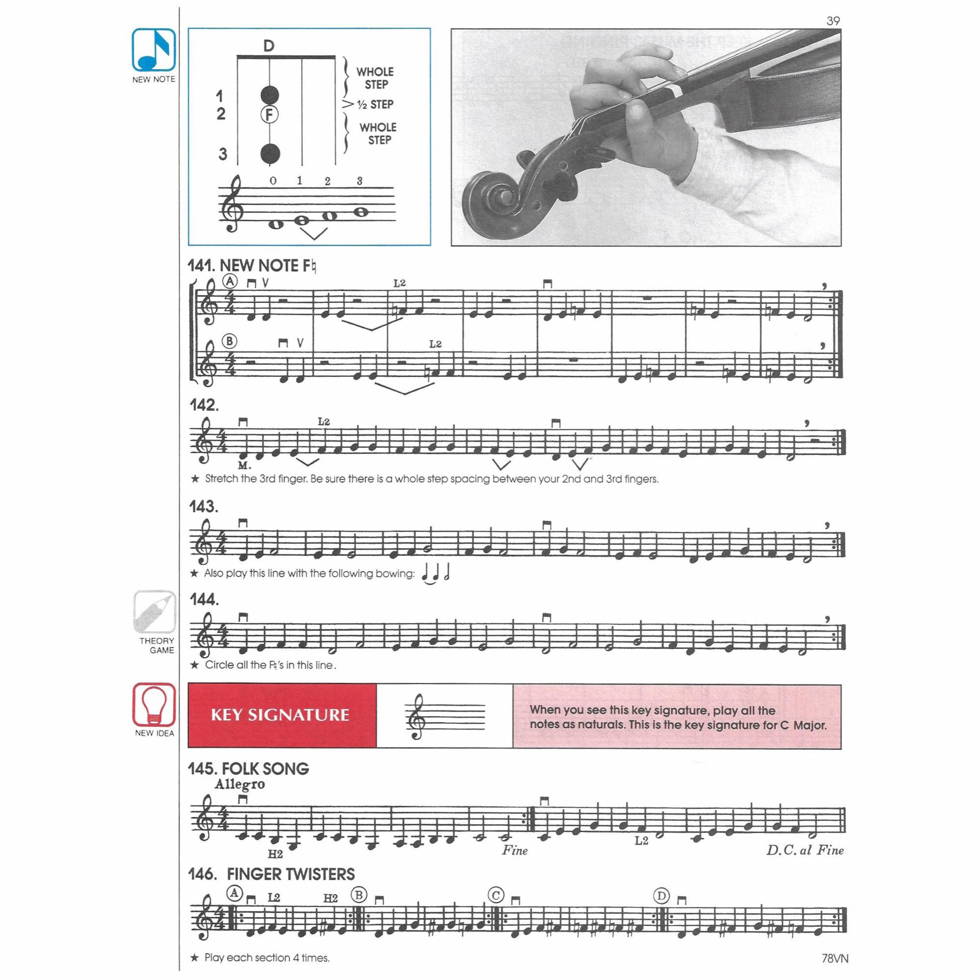 Sample: Violin (Pg. 39)