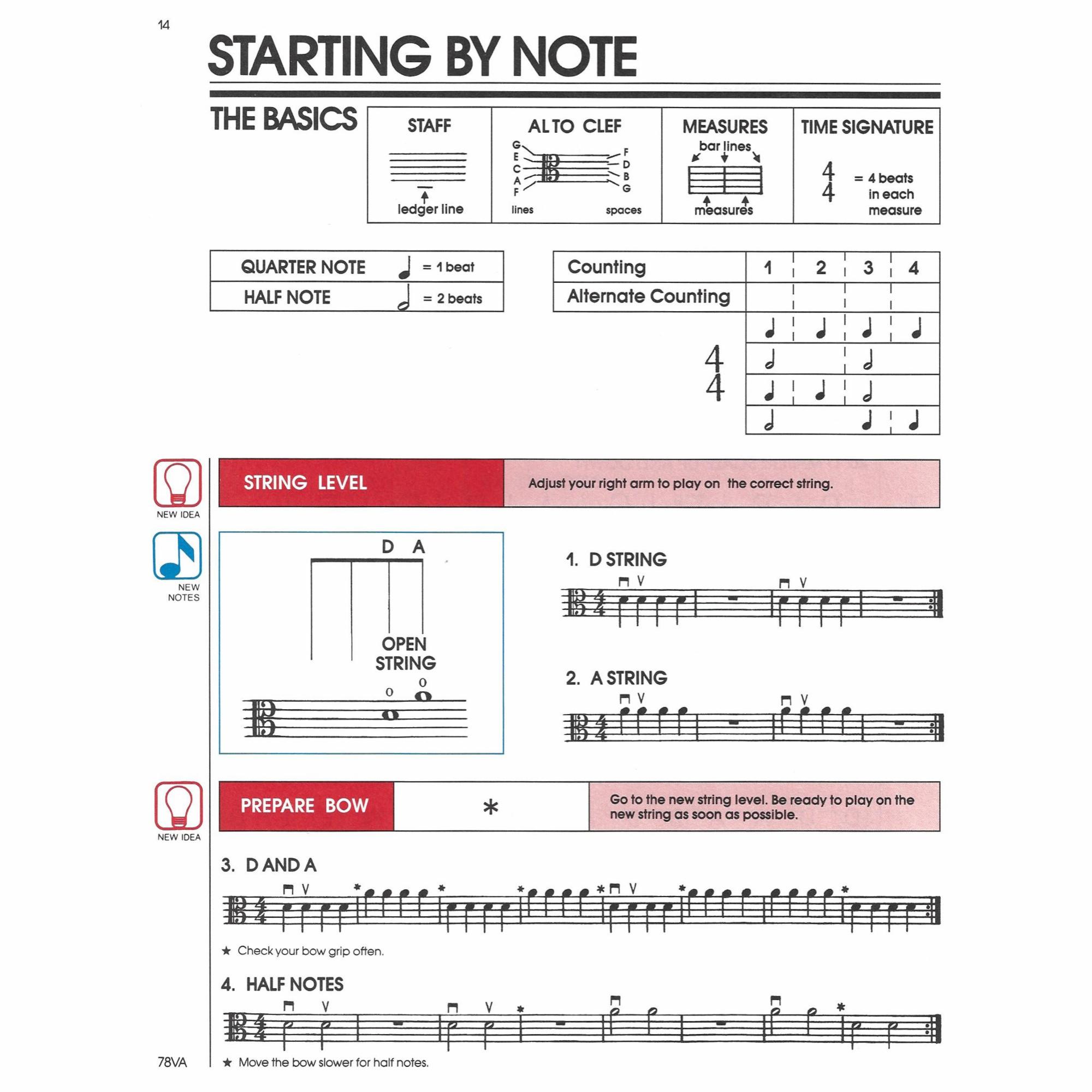 Sample: Viola (Pg. 14)