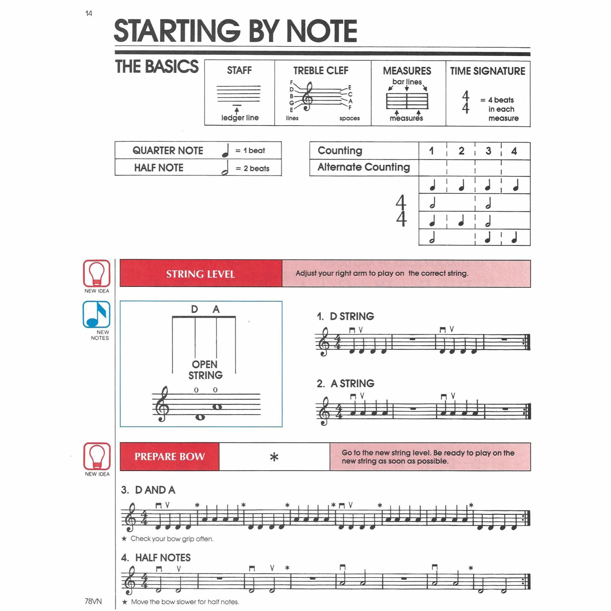 Sample: Violin (Pg. 14)