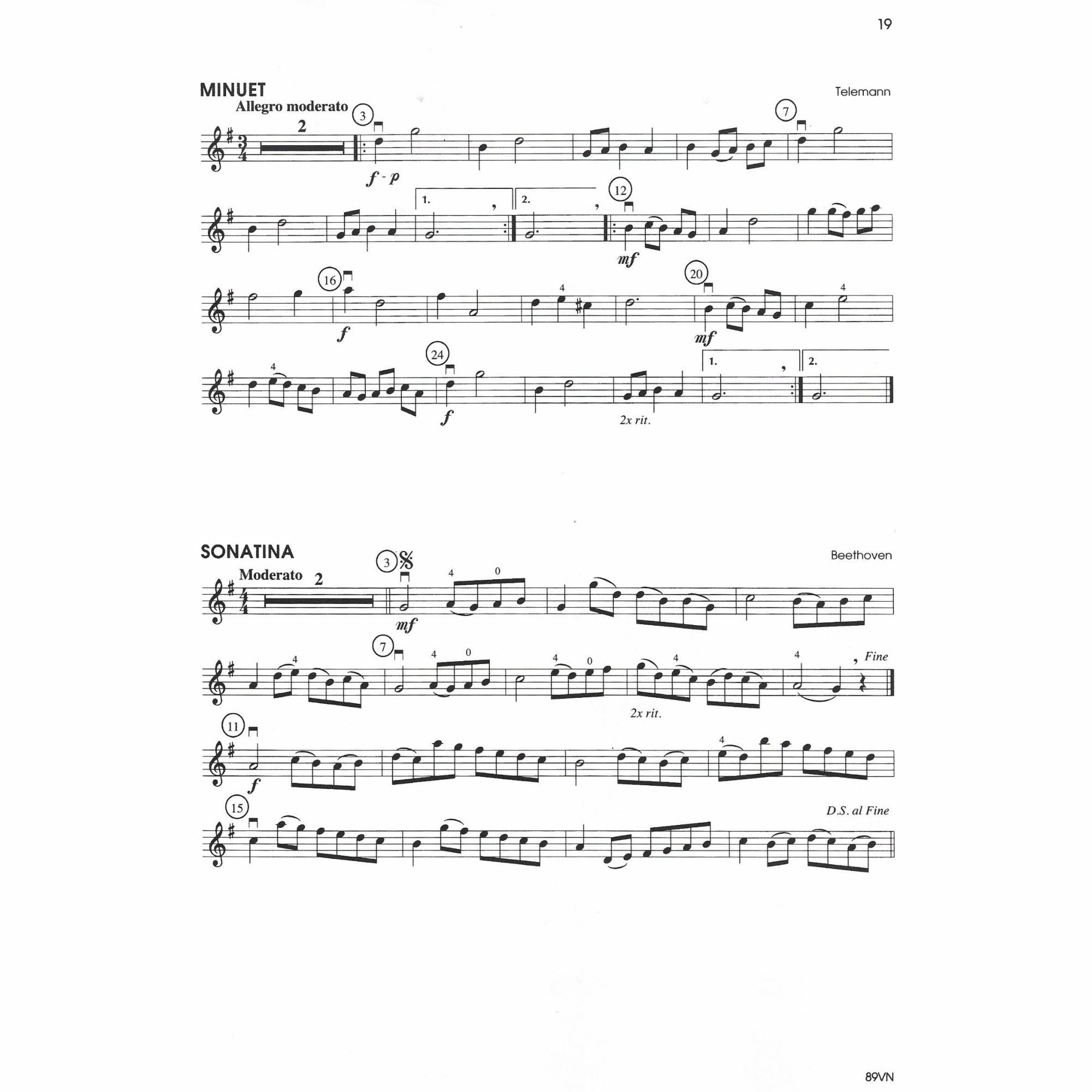 Sample: Violin (Pg. 19)