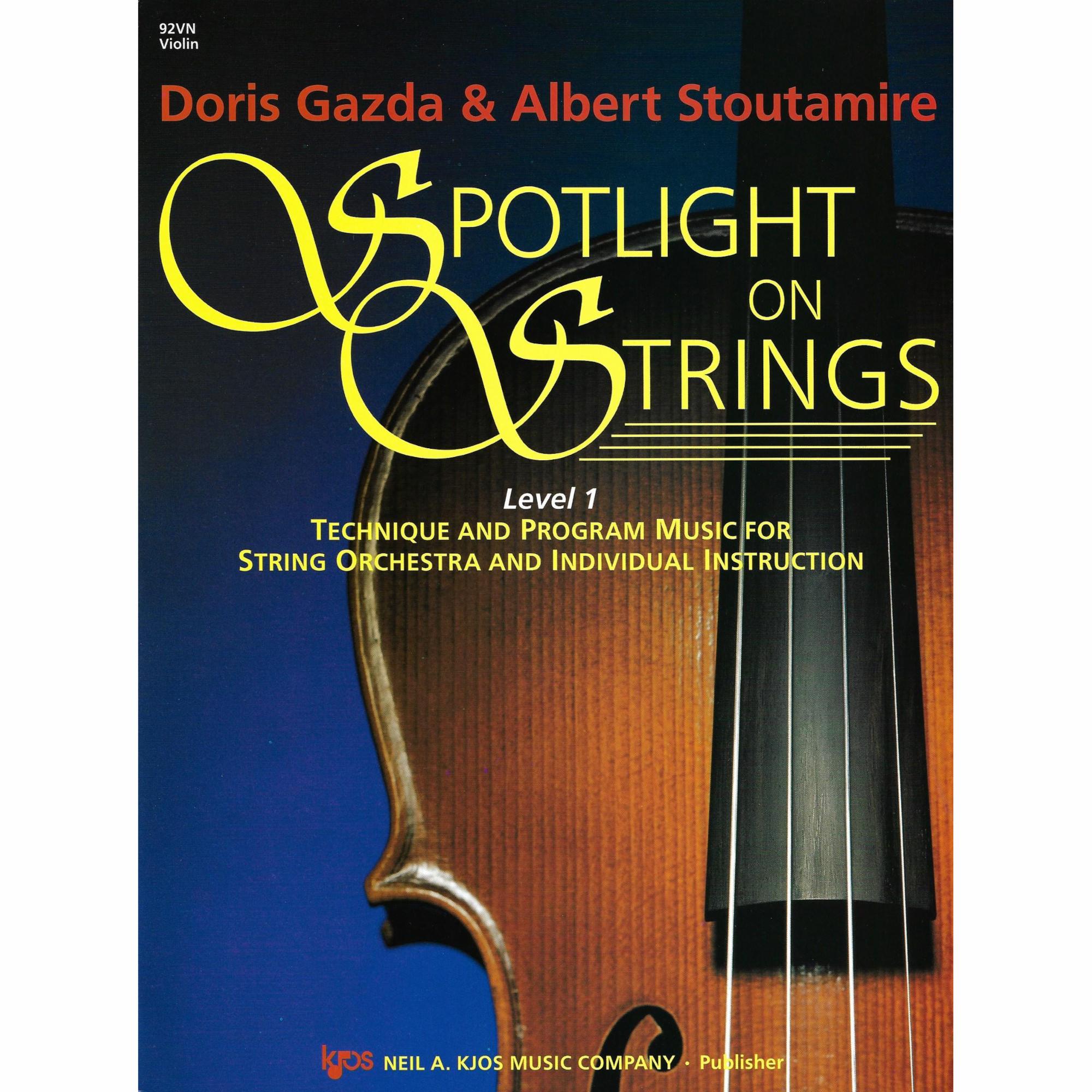 Spotlight on Strings, Book 1