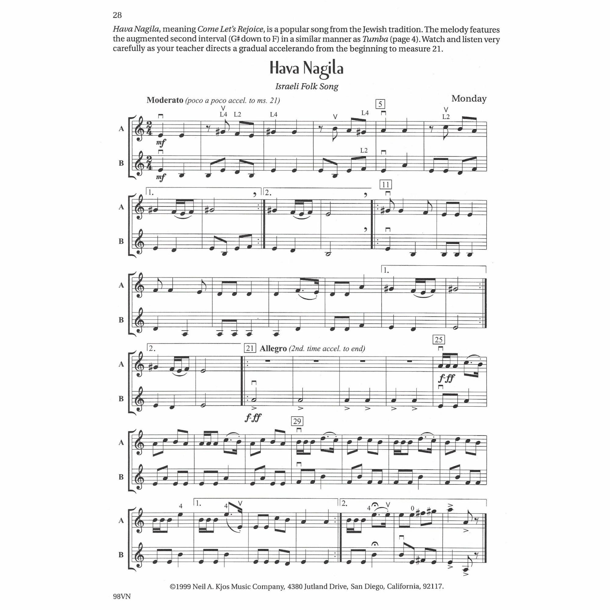 Sample: Violin (Pg. 28)