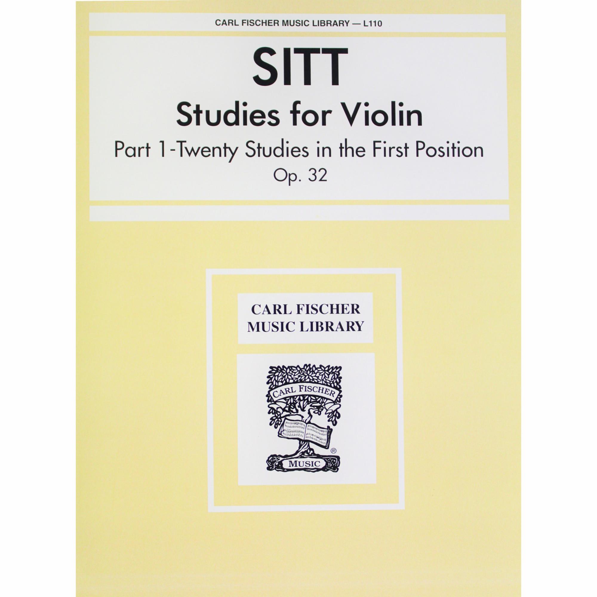 Sitt -- Studies for Violin, Op. 32, Bks. 1-3