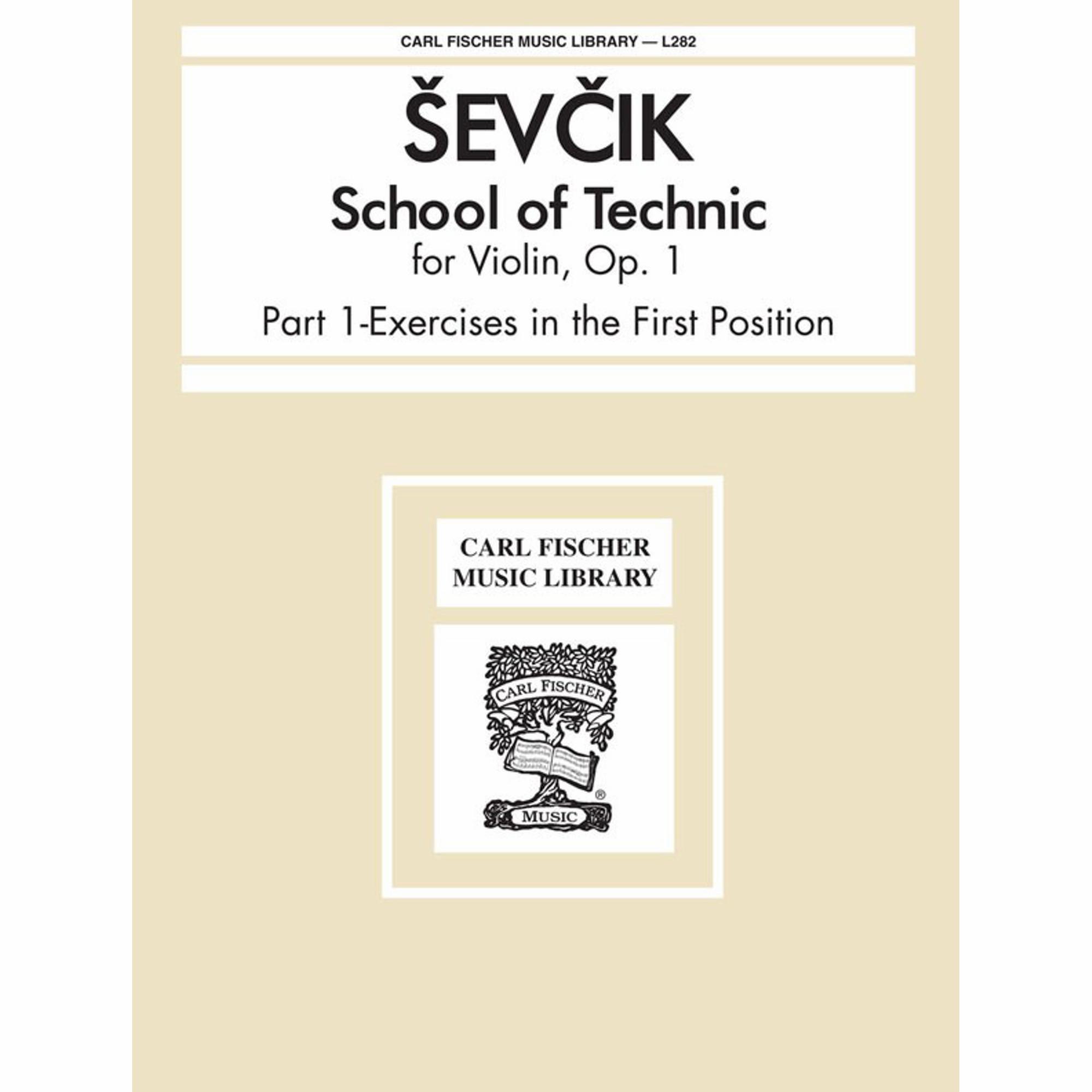 Sevcik -- School of Technic, Op. 1, Part 1 for Violin