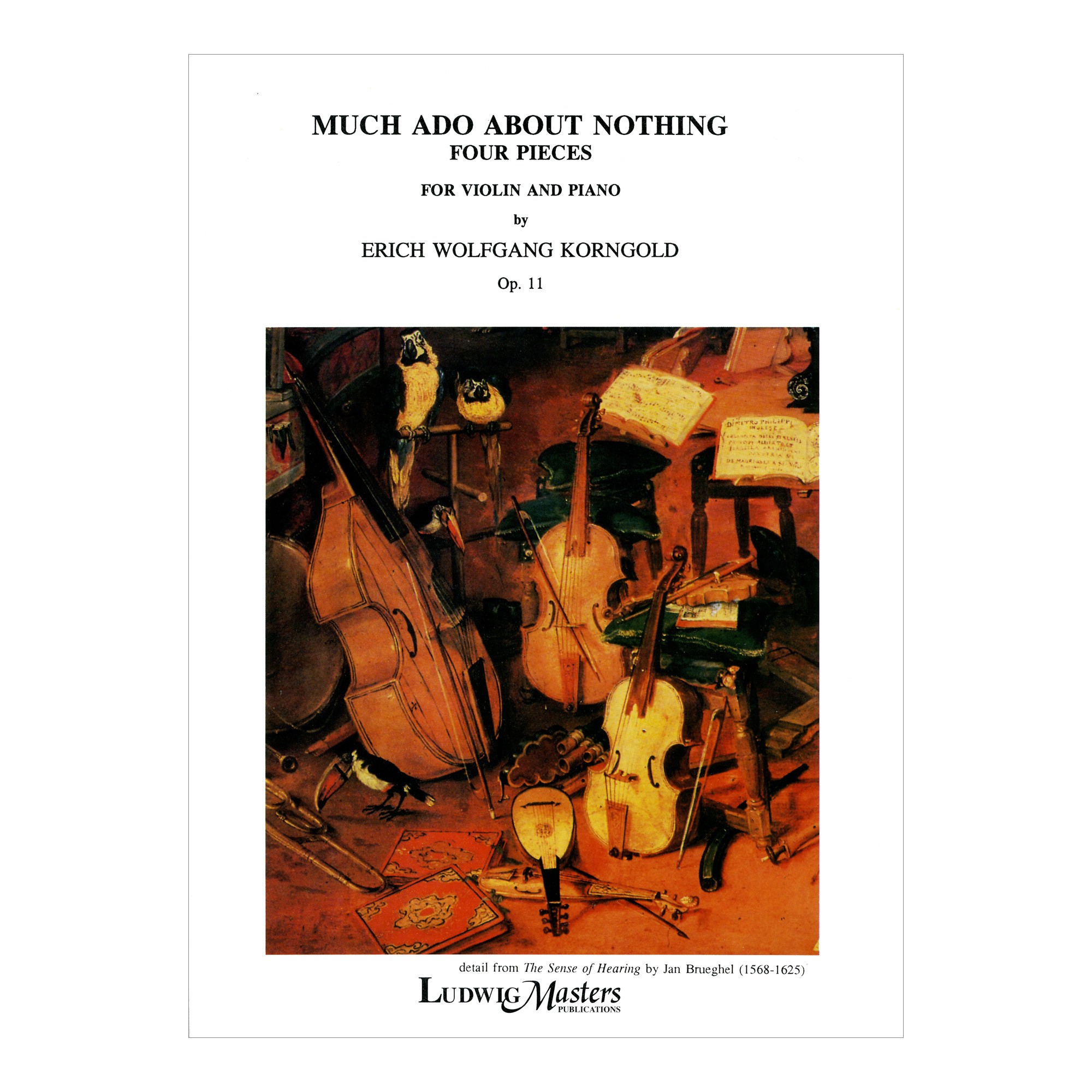 Much Ado About Nothing: Four Pieces, Op. 11 for Violin and Piano