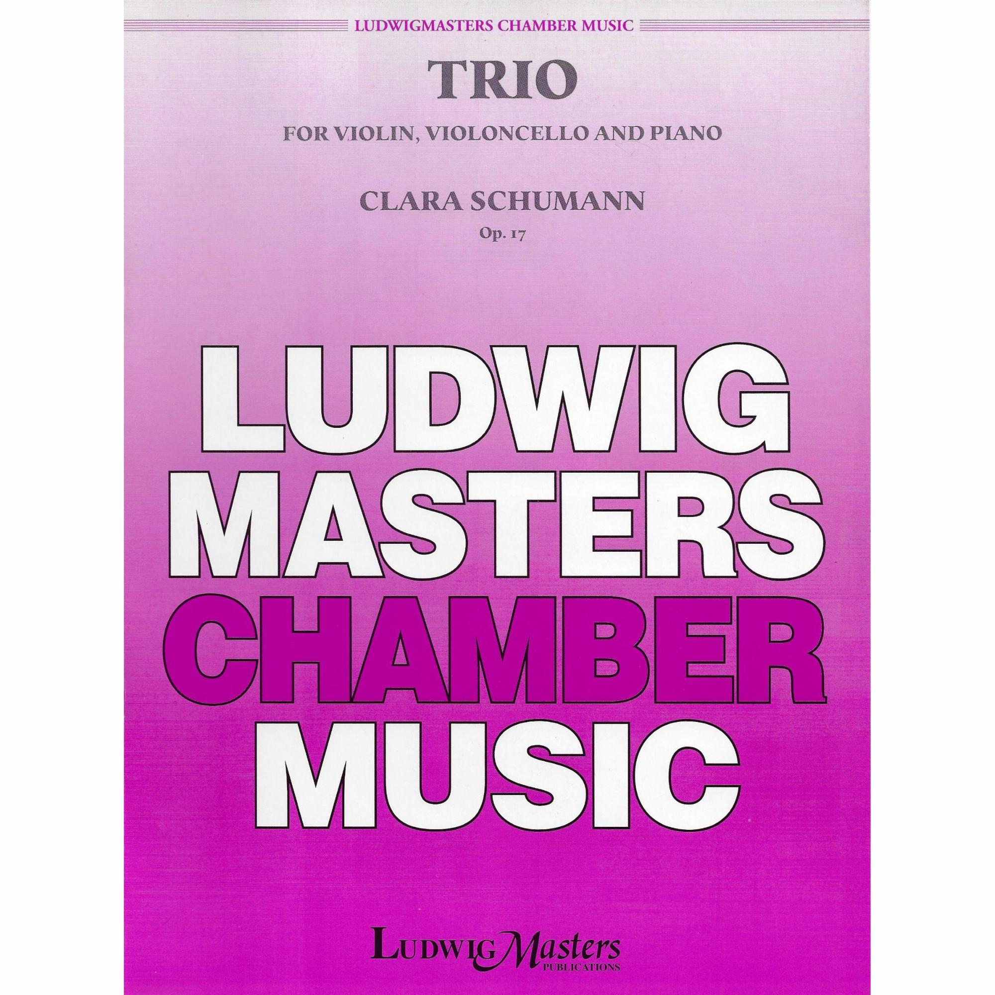 Schumann -- Piano Trio in G Minor, Op. 17