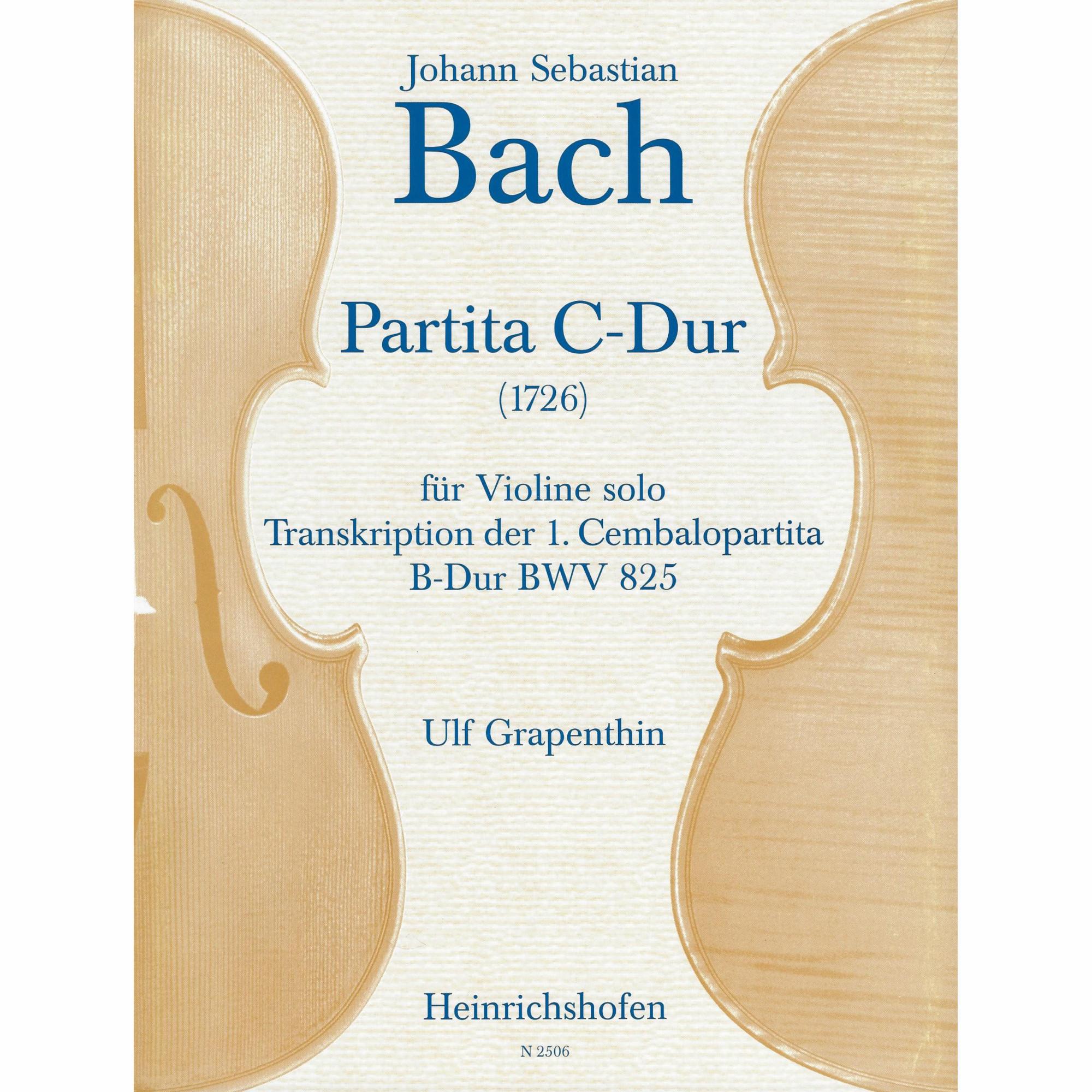 Bach -- Partita in C Major, BWV 825 for Solo Violin
