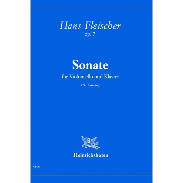 Sonate, Op. 7 for Cello and Piano