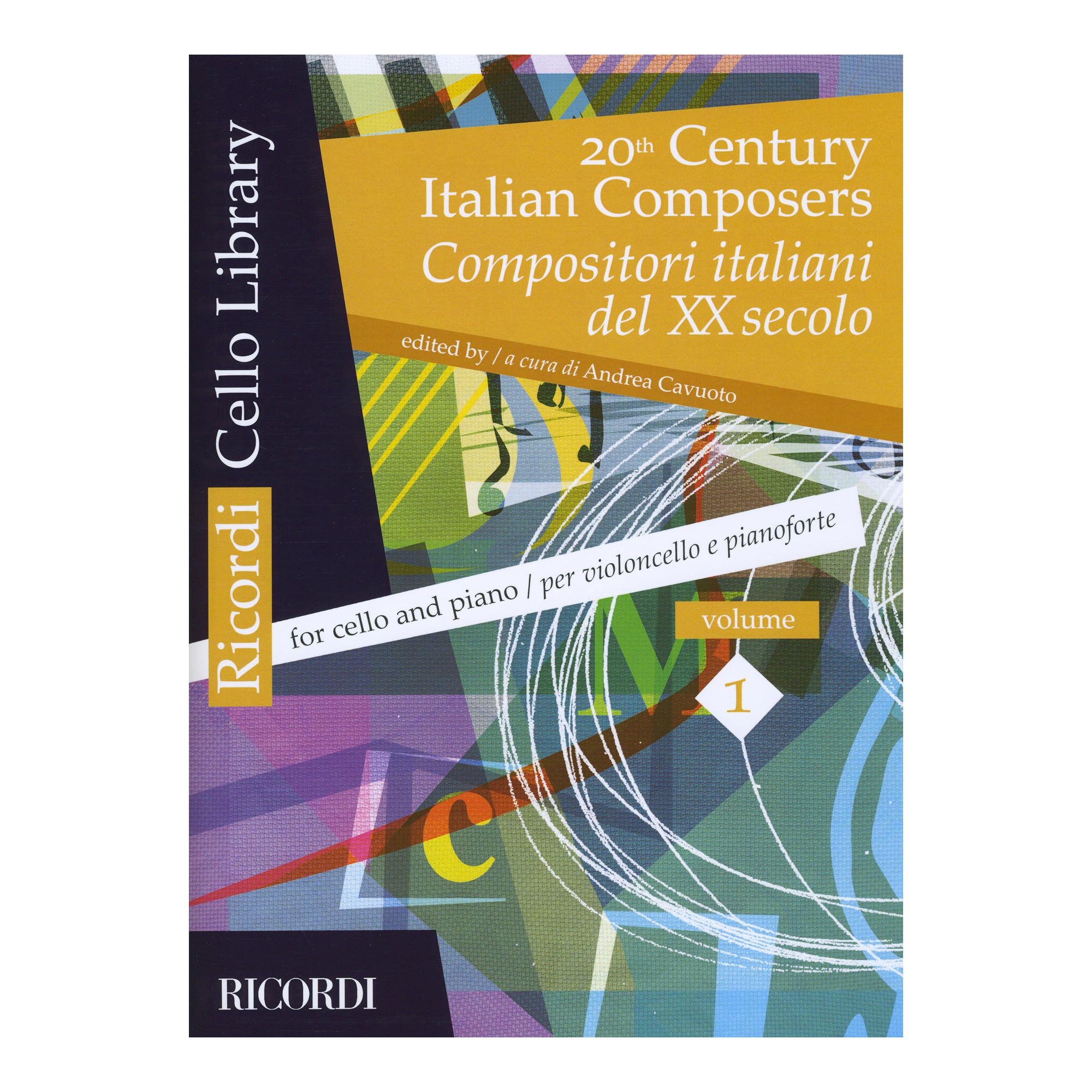 20th Century Italian Composers for Cello and Piano