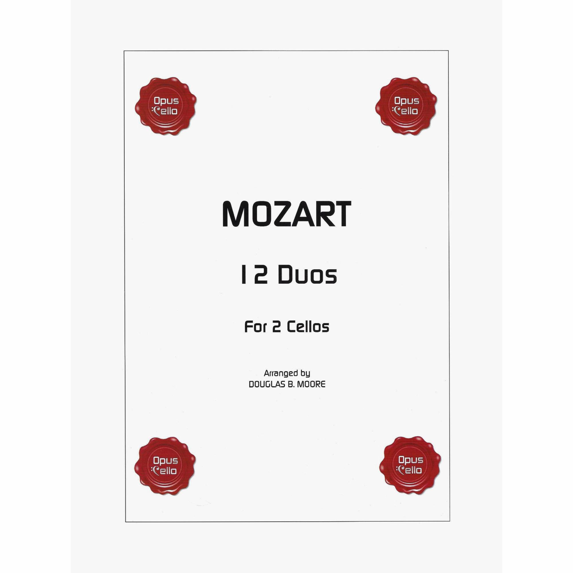 Mozart -- 12 Duos for Two Cellos