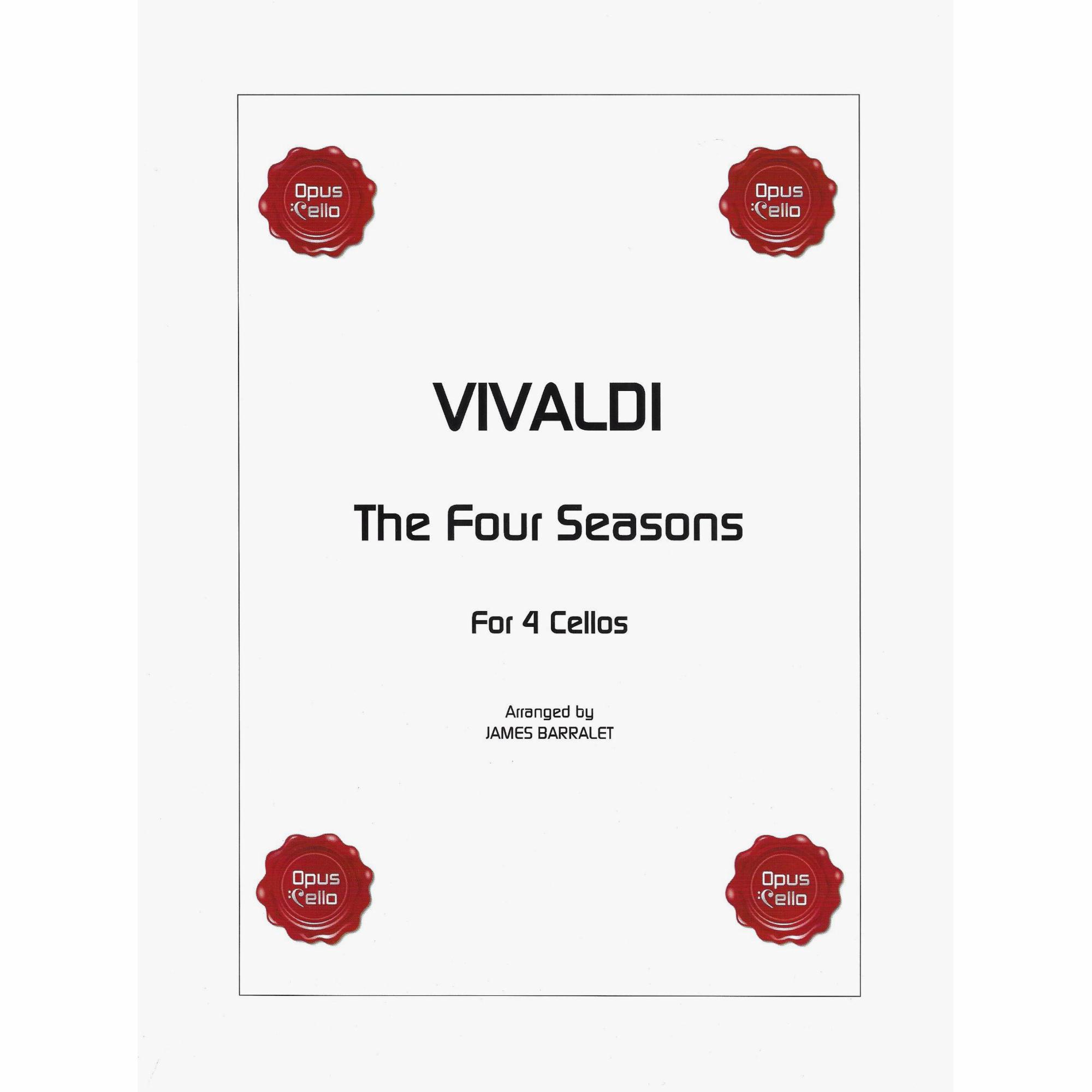 Vivaldi -- The Four Seasons for Four Cellos
