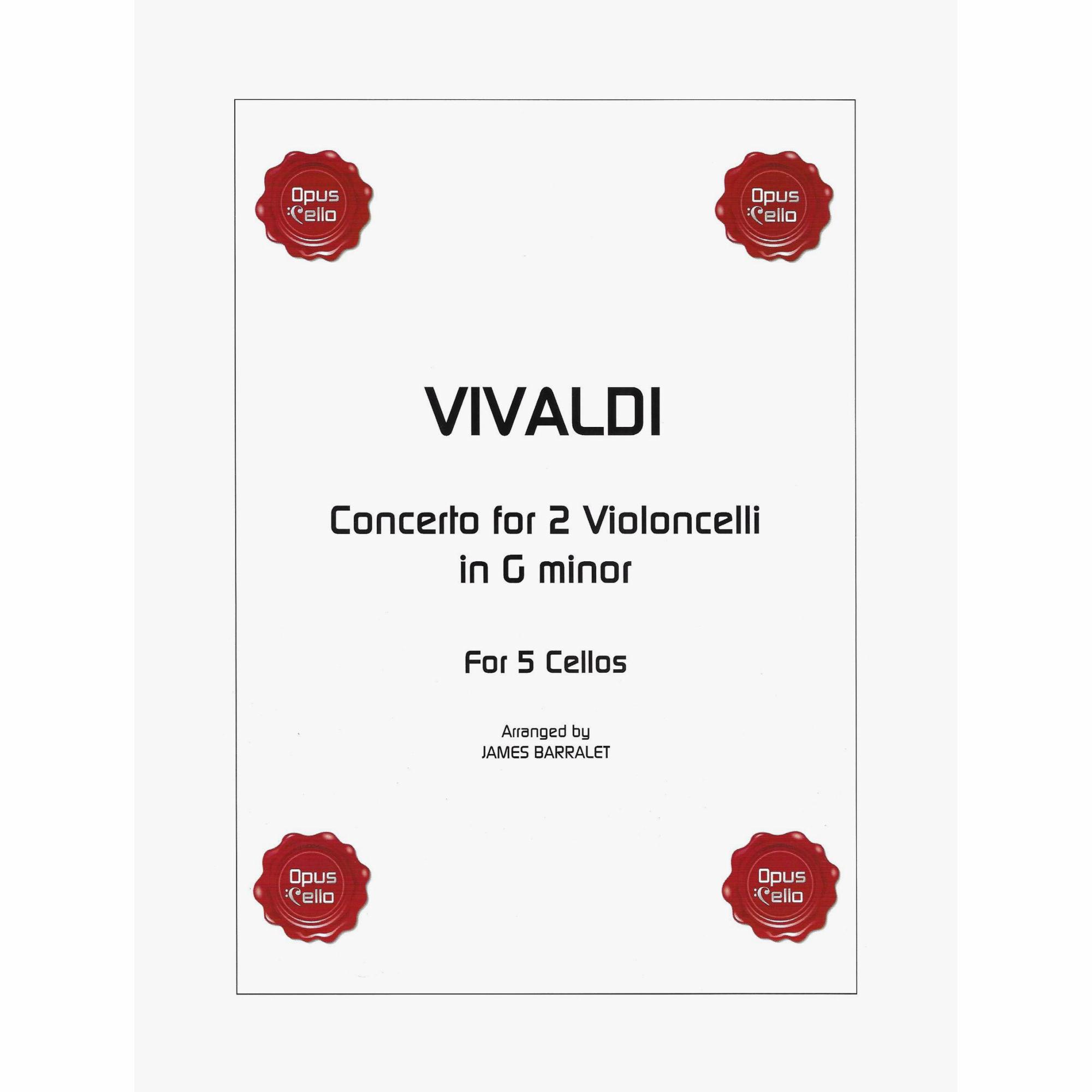 Vivaldi -- Concerto in G Minor for Five Cellos