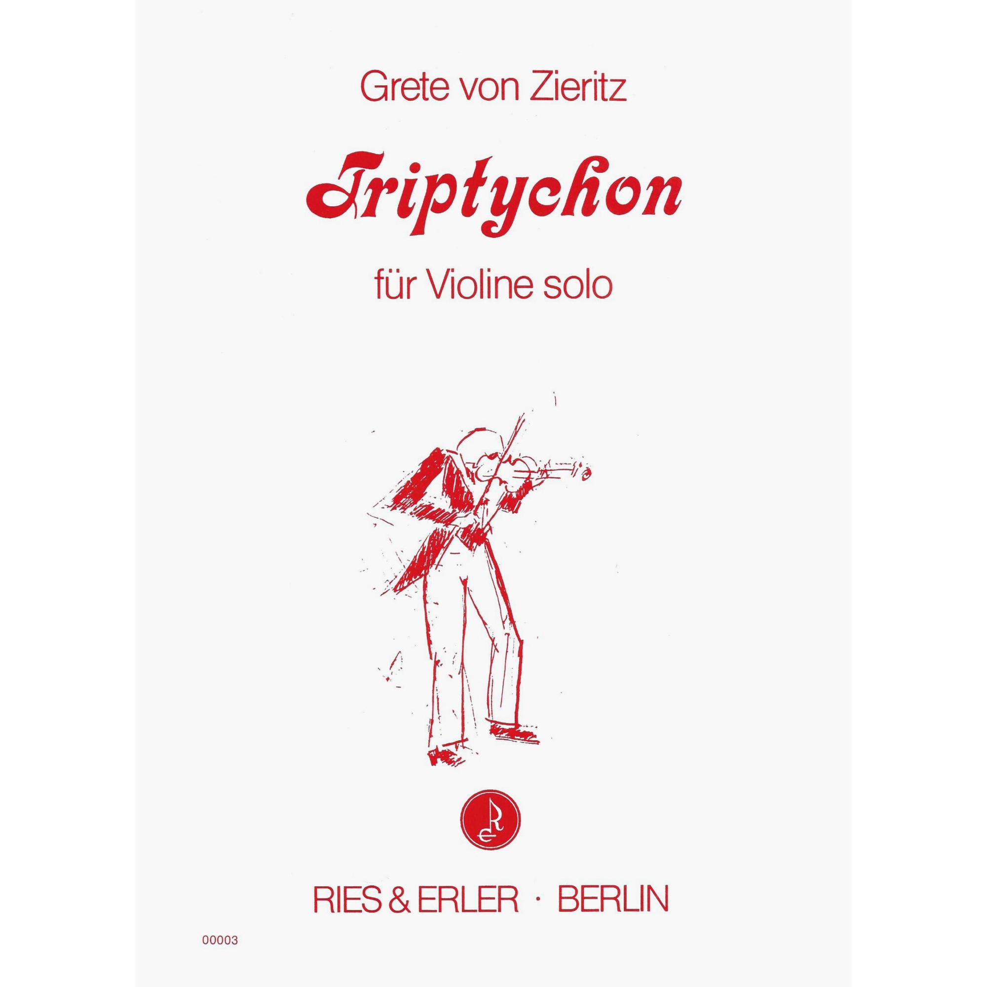 Zieritz -- Triptychon for Solo Violin