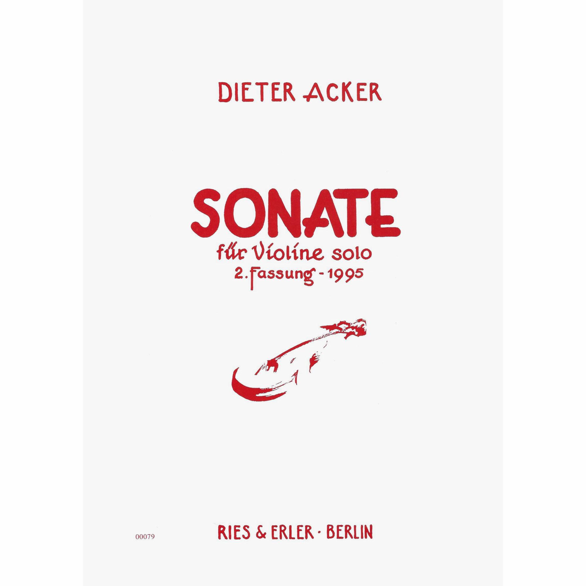 Acker -- Sonata for Solo Violin