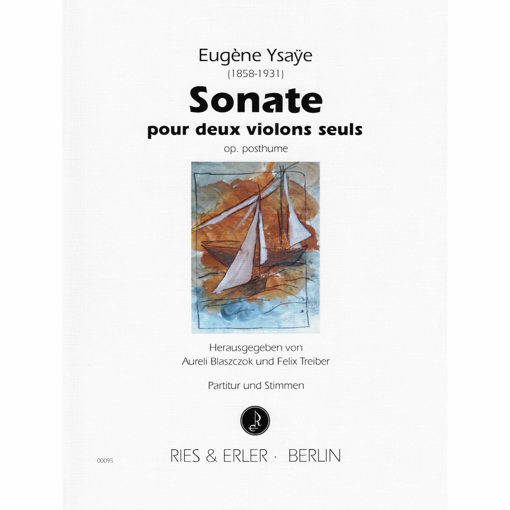 Ysaye -- Sonata, Op. Post. for Two Violins