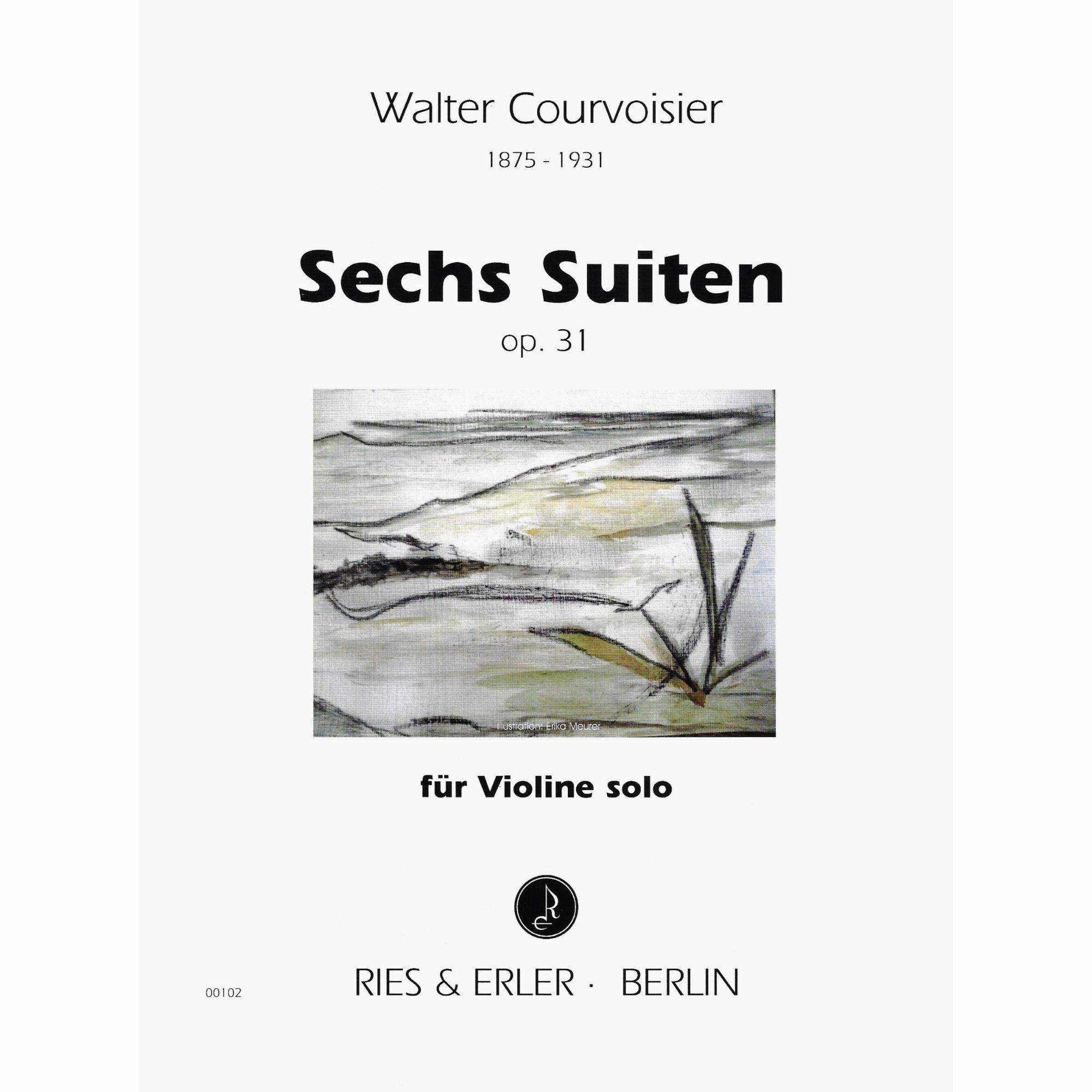 Courvoisier -- Six Suites, Op. 31 for Solo Violin