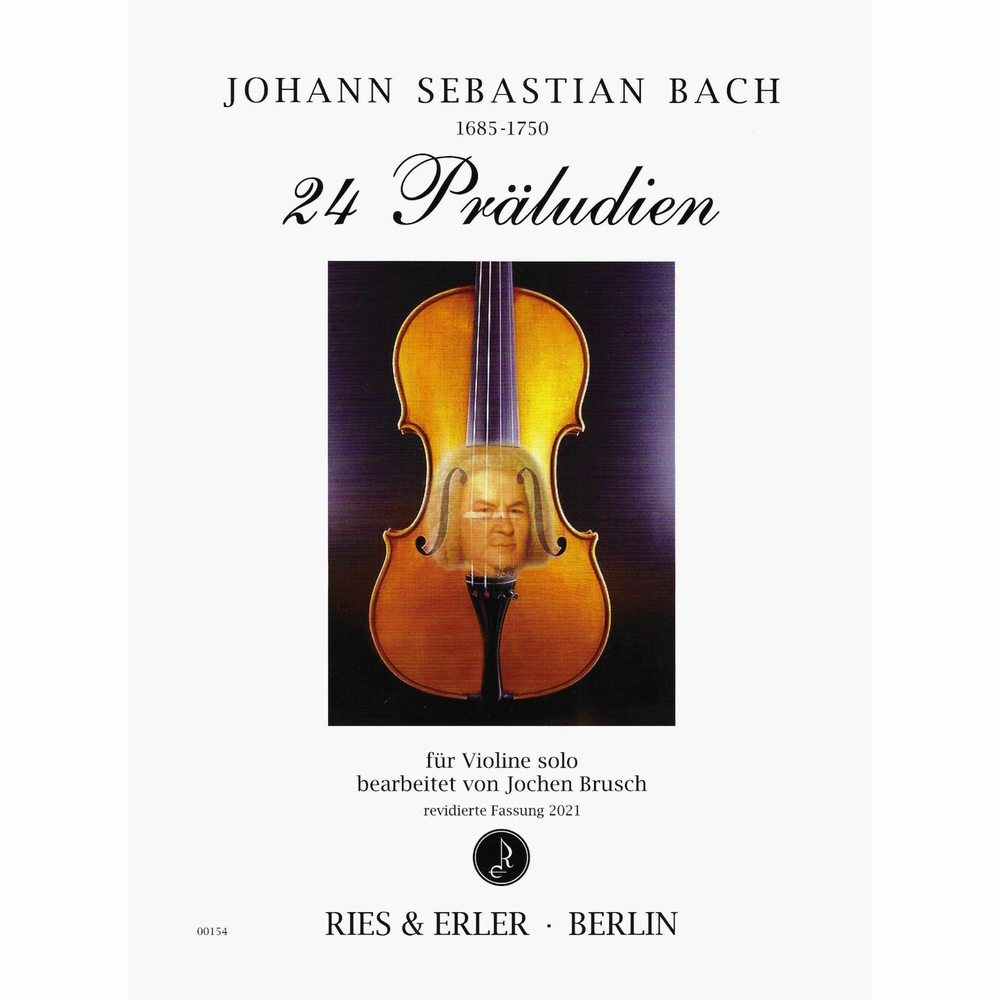 Bach -- 24 Preludes for Solo Violin