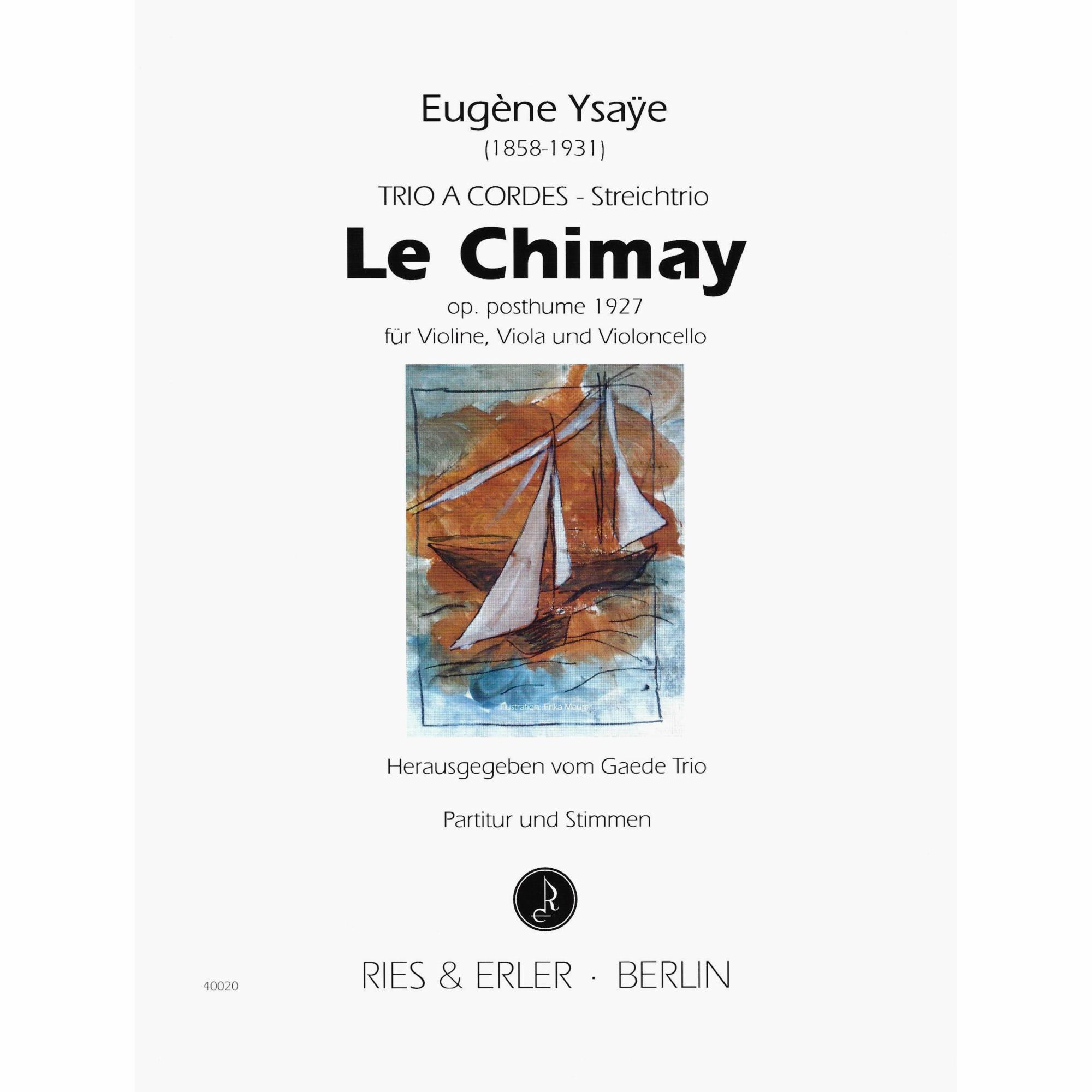 Ysaye -- Le Chimay for Violin, Viola, and Cello