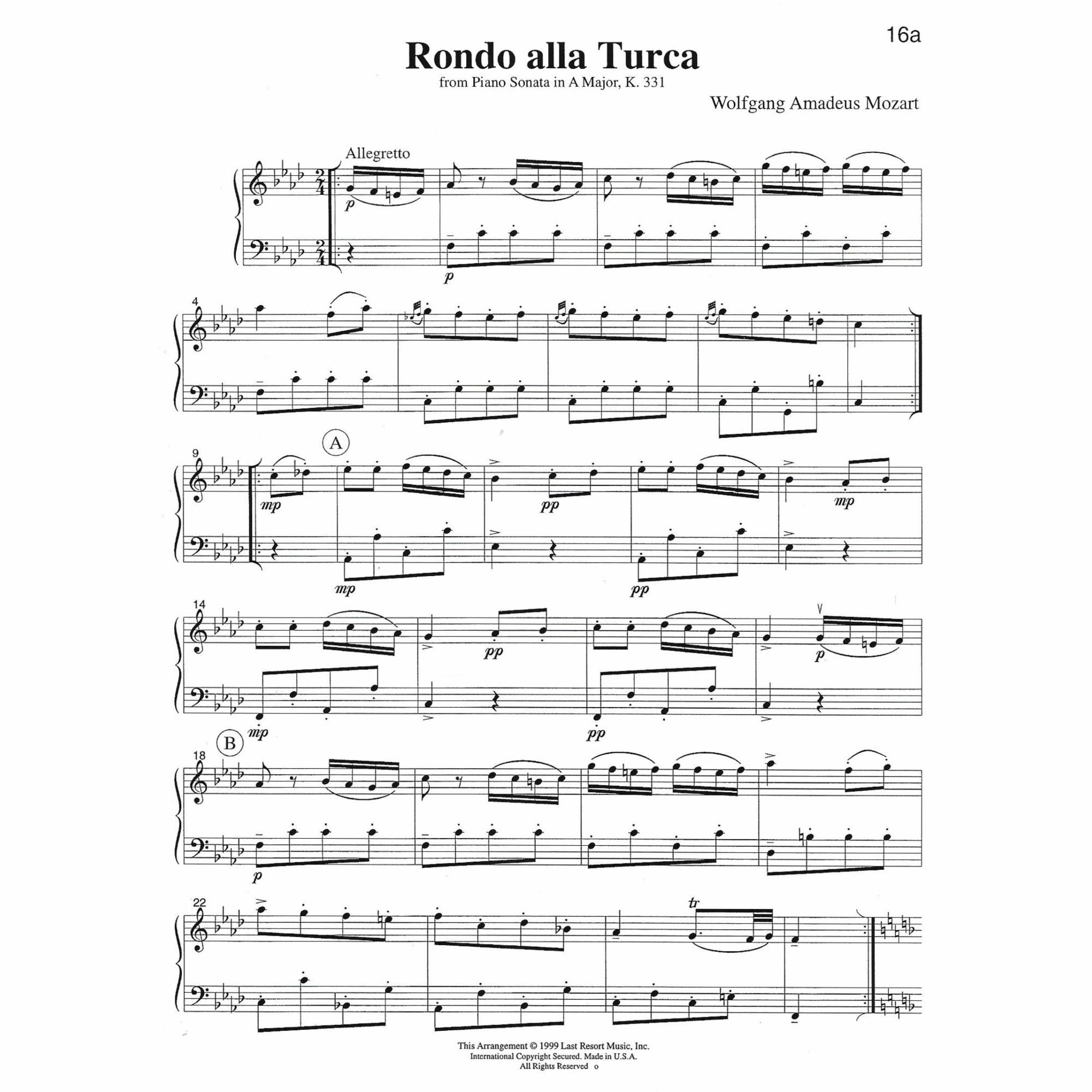 Sample: Violin and Cello (Pg. 16a)