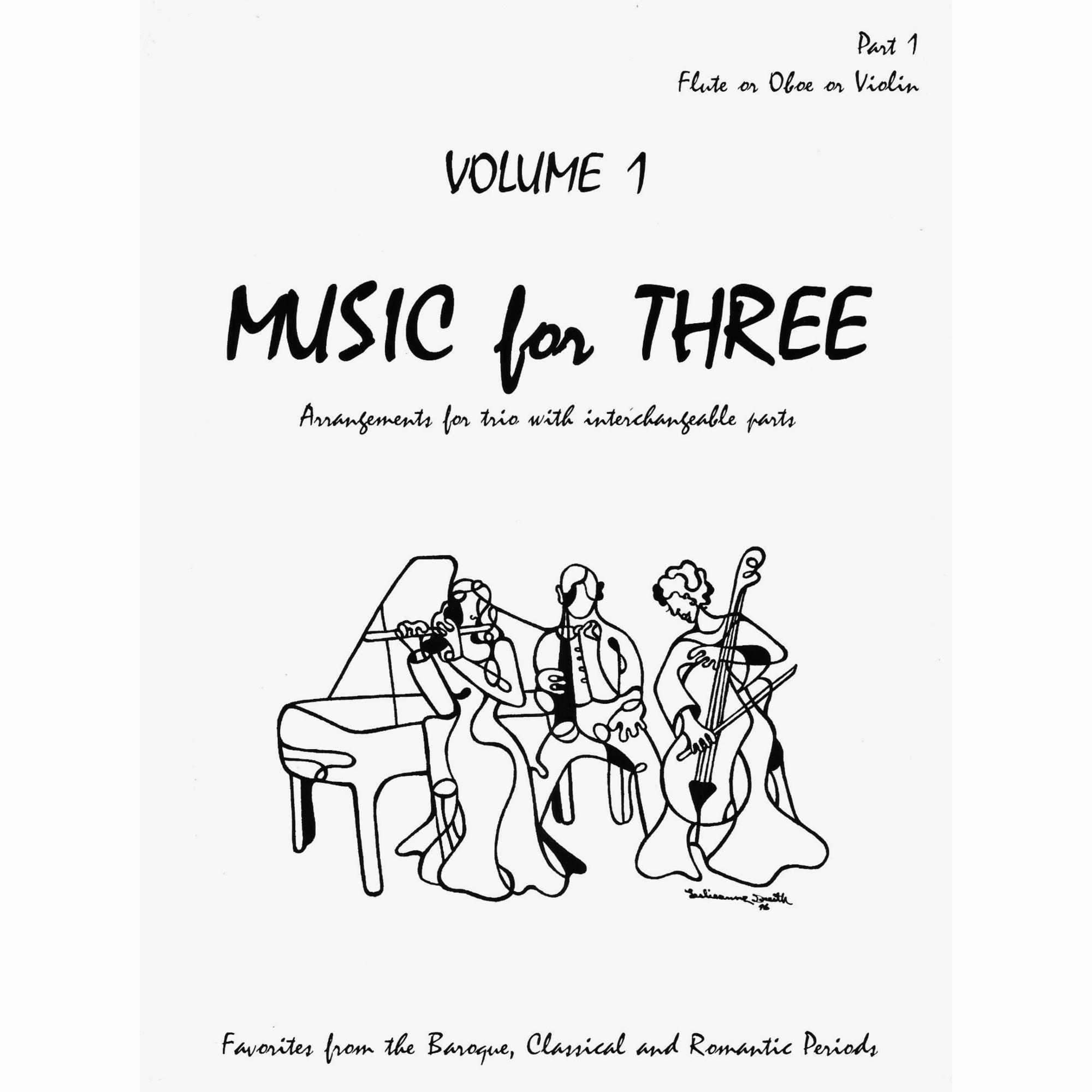 Music for Three, Vol. 1: Baroque, Classical, and Romantic Favorites