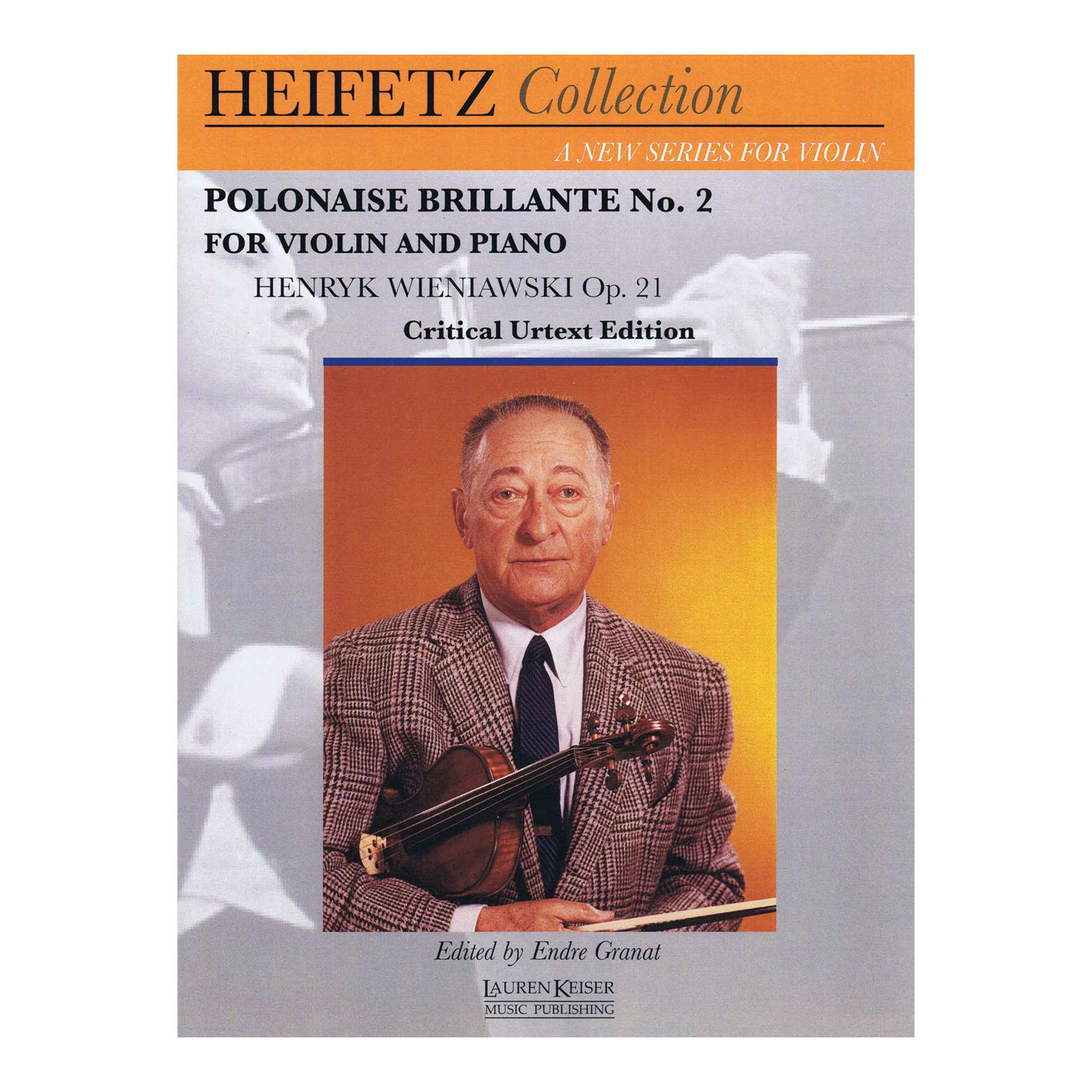 Polonaise Brillante No. 2, Op. 21 for Violin and Piano